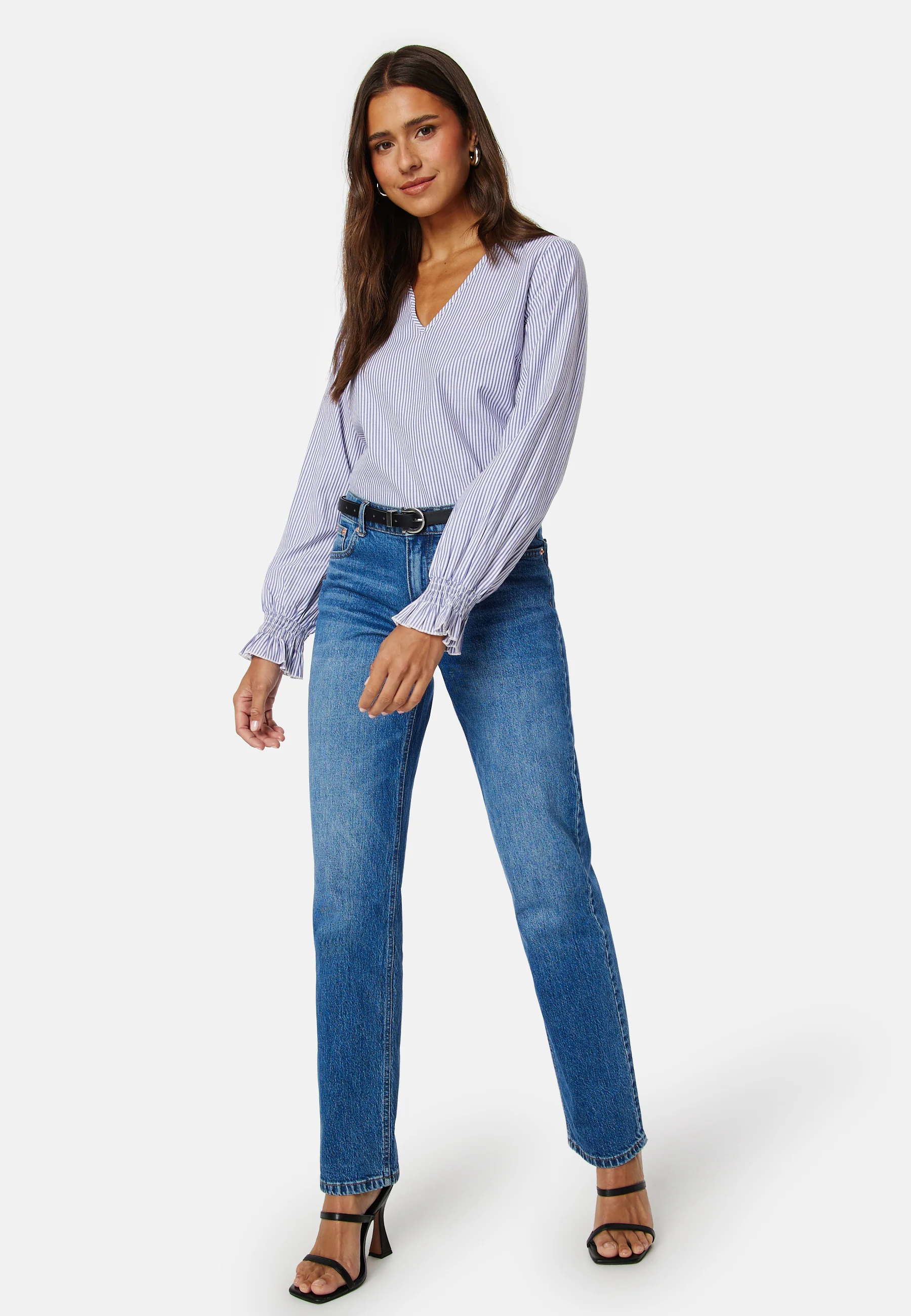 Allie LS Smock Blouse - Image 3