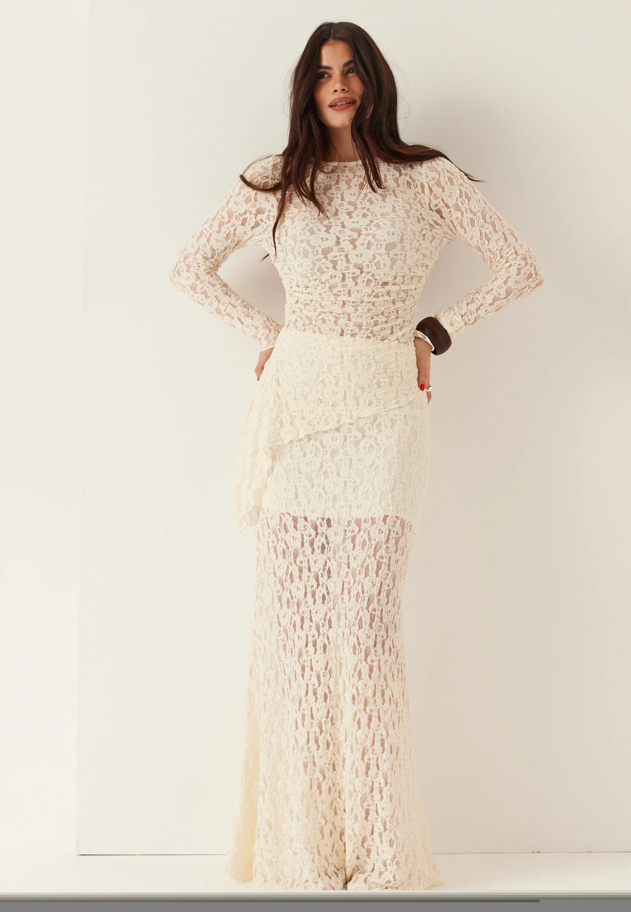 Asymmetric Lace Top - Image 3