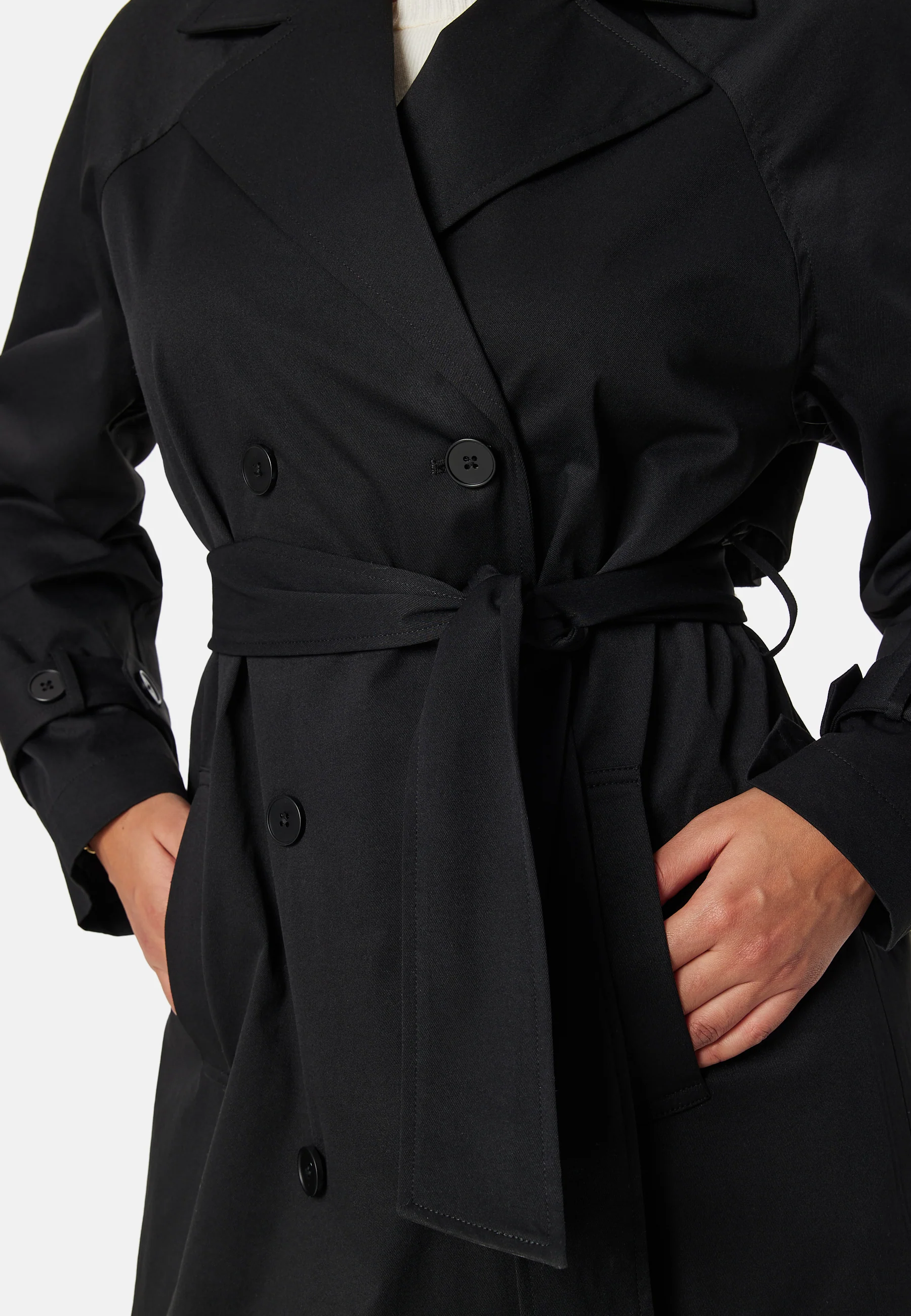 Belted Midi Trenchcoat - Image 4