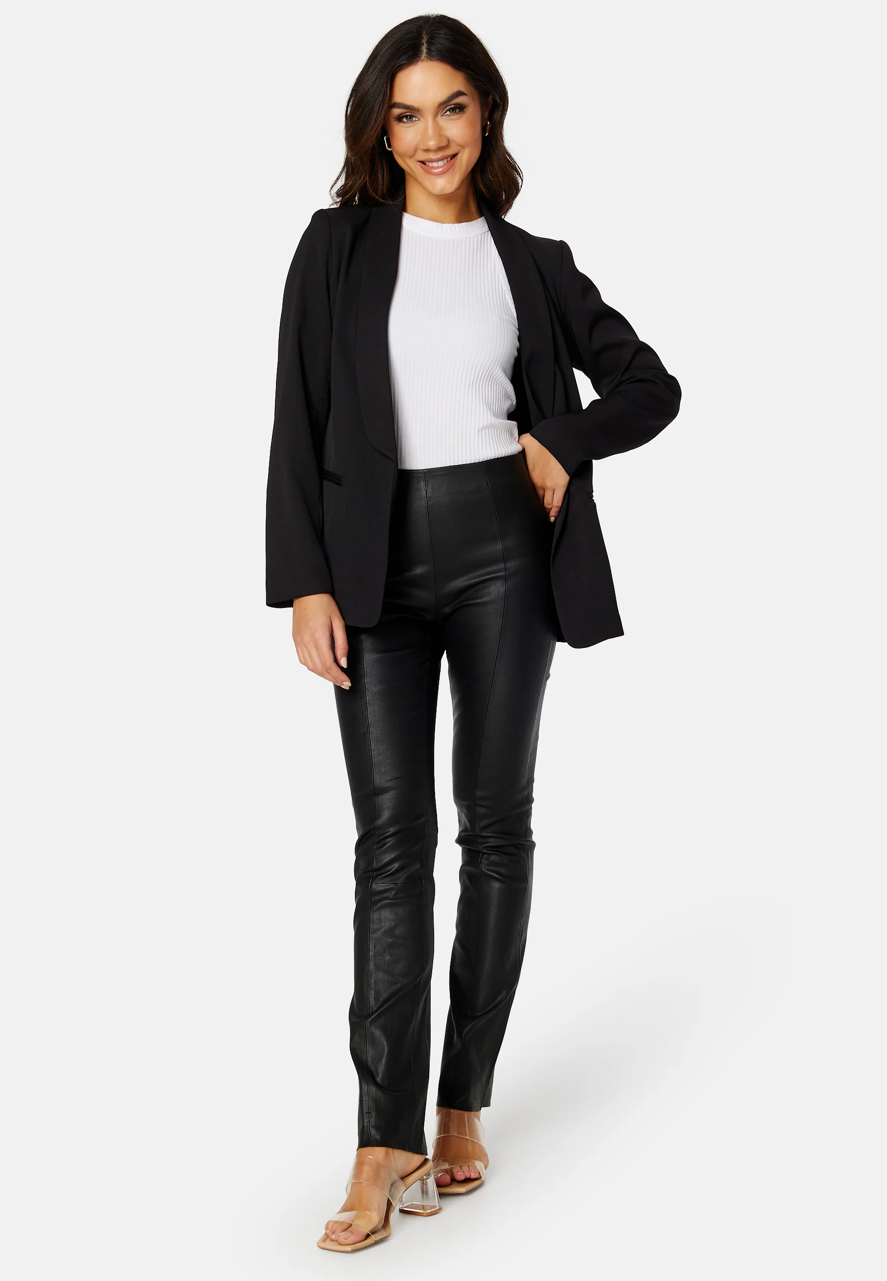 Berit HW Leather Pant - Image 2