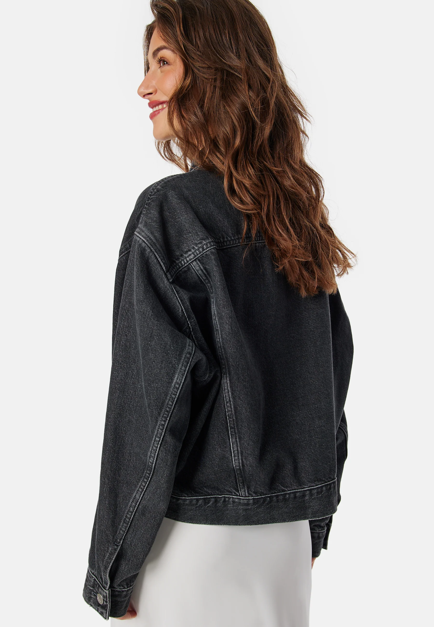Boxy Denim Jacket - Image 2