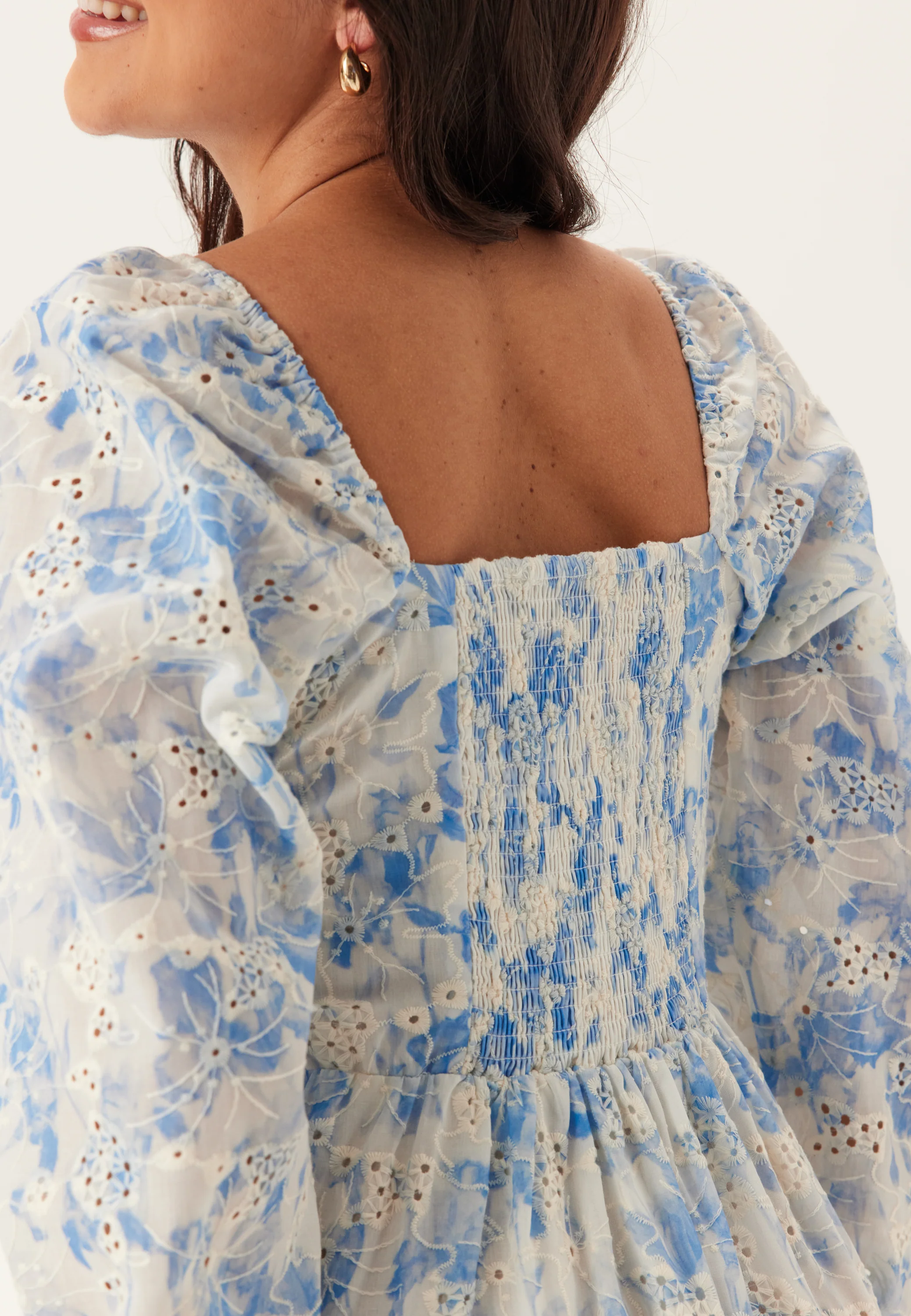 Broderie Anglaise Dress - Image 5