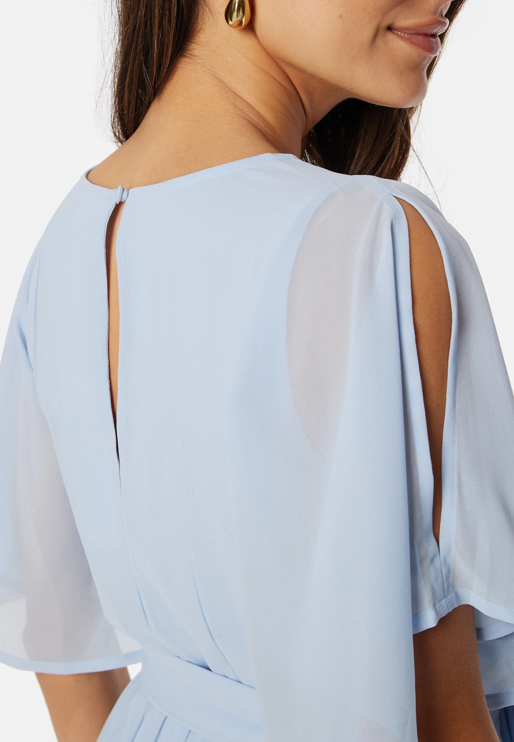 Butterfly Sleeve Midi Dress - Image 4
