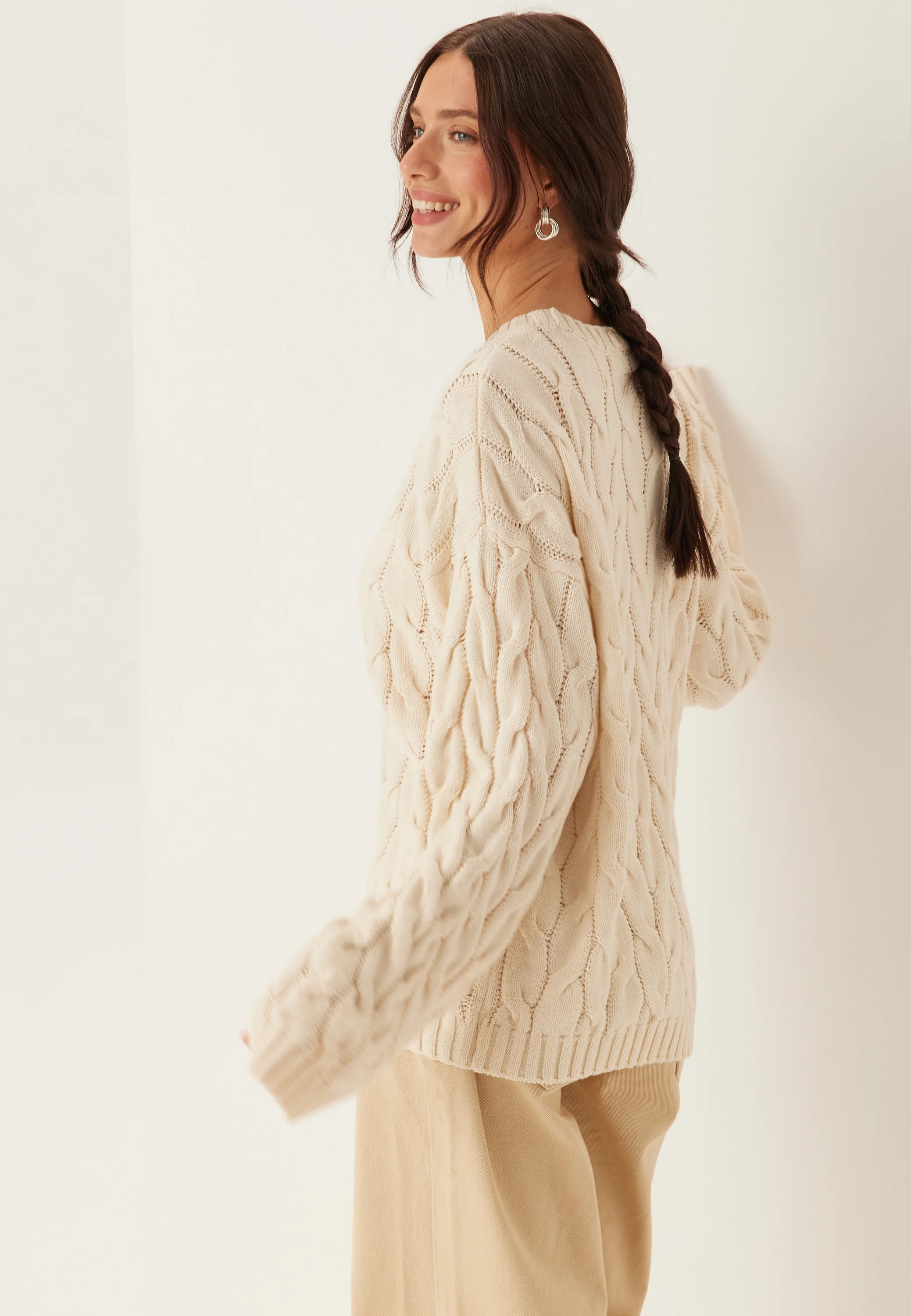 Cable Knitted Sweater - Image 2