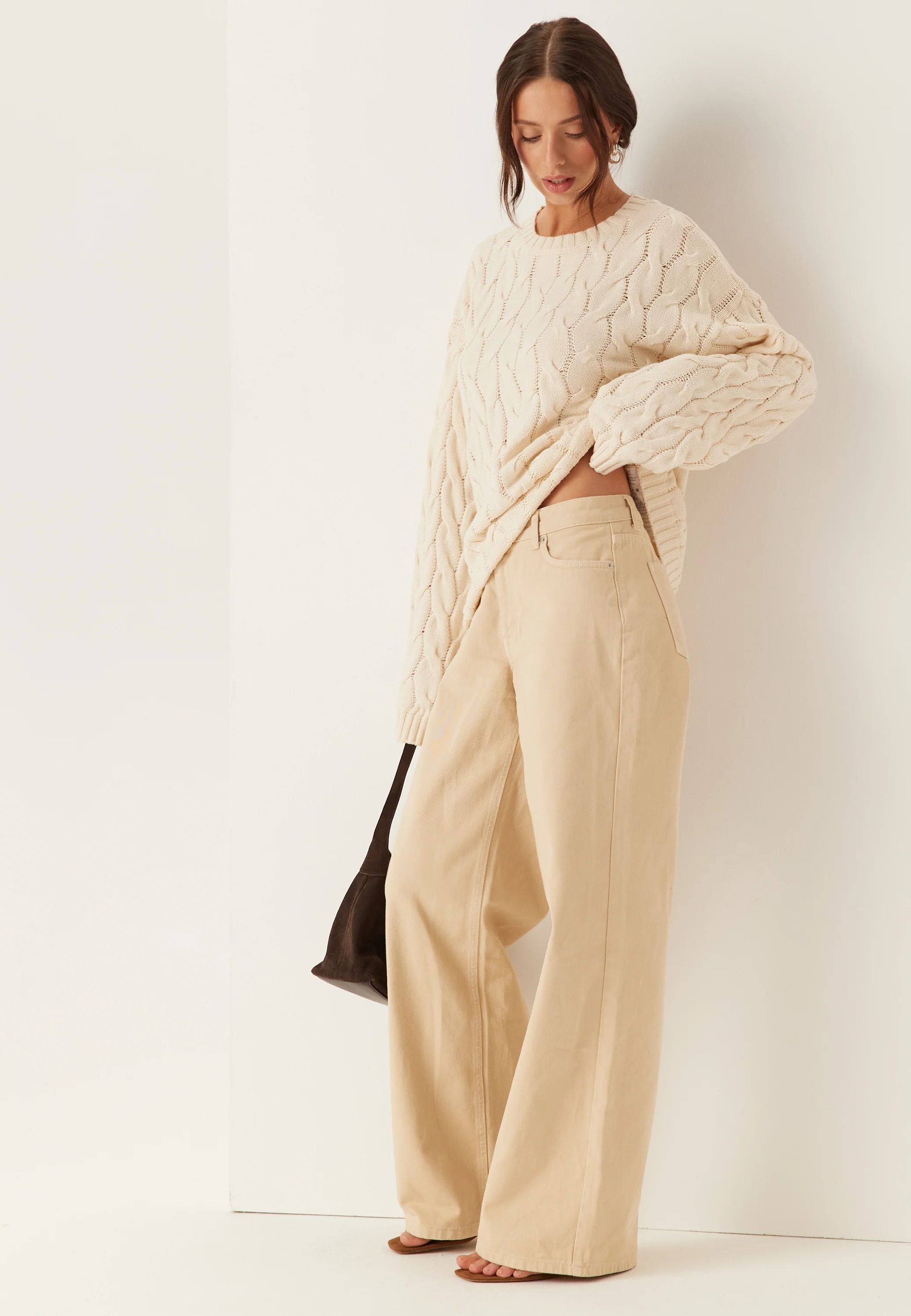 Cable Knitted Sweater - Image 3