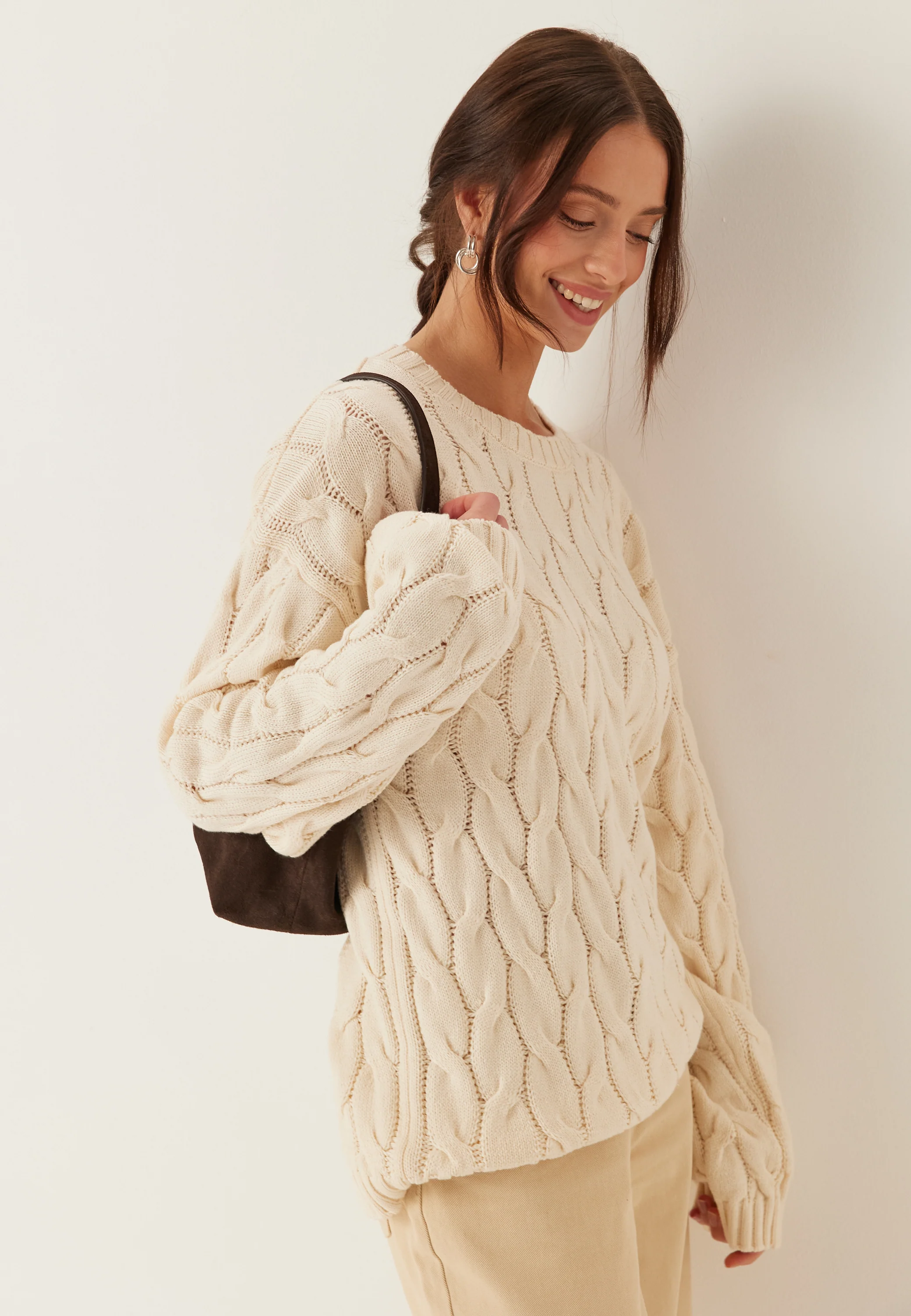 Cable Knitted Sweater - Image 4