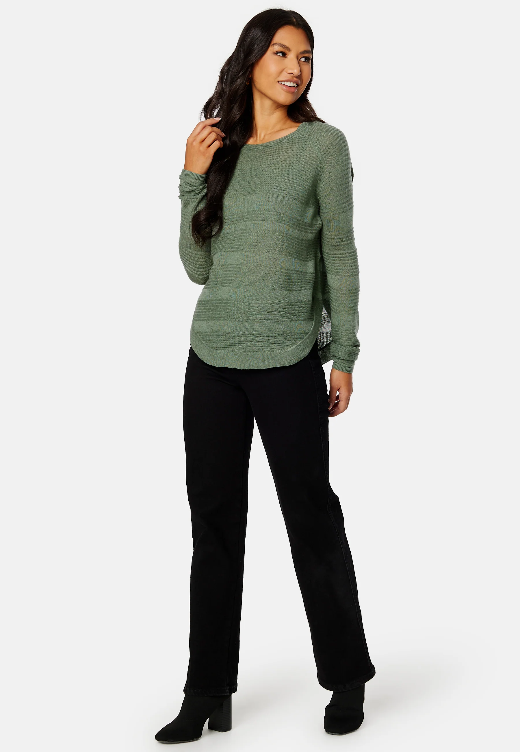 Caviar L/S Pullover Knit - Image 2