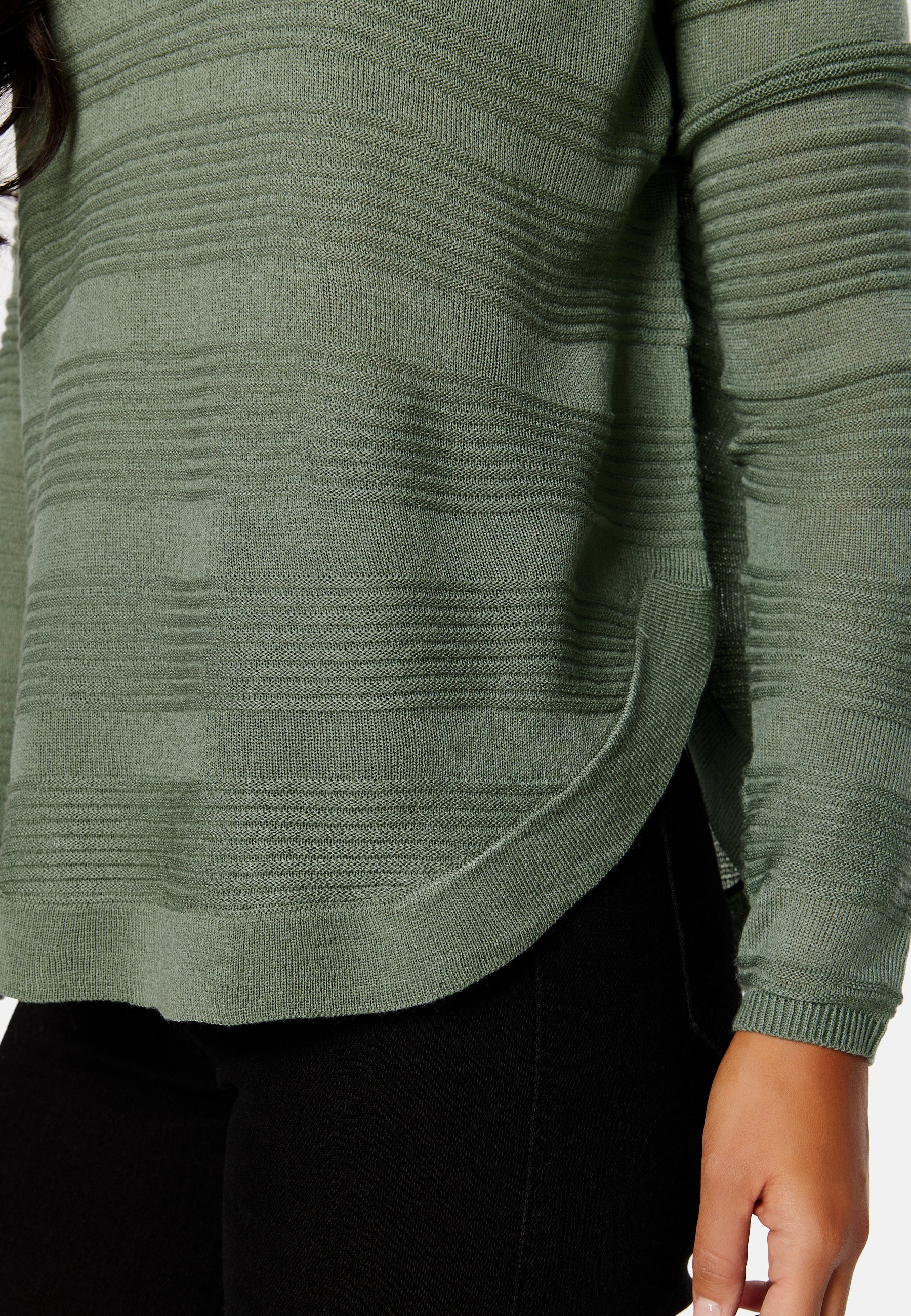 Caviar L/S Pullover Knit - Image 4