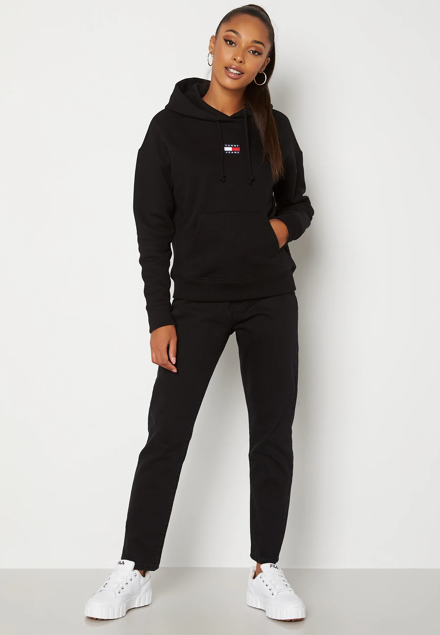 Center Badge Hoodie - Image 2