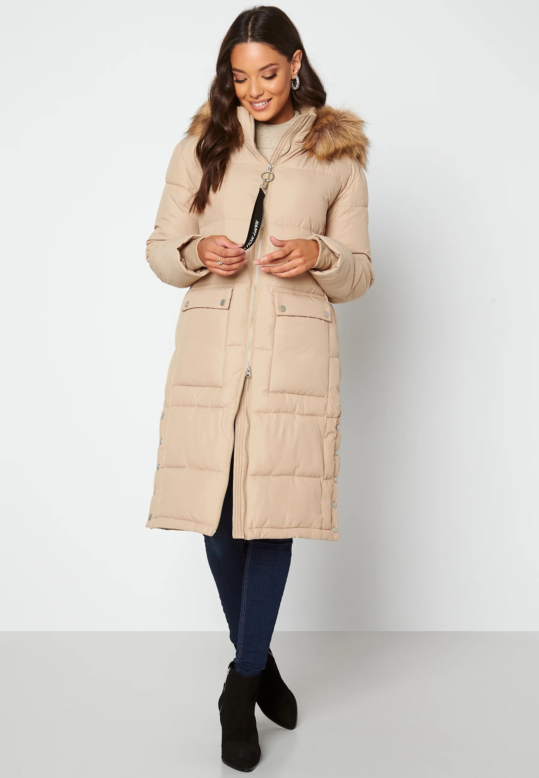 Chrissy Long Padded Jacket - Image 3