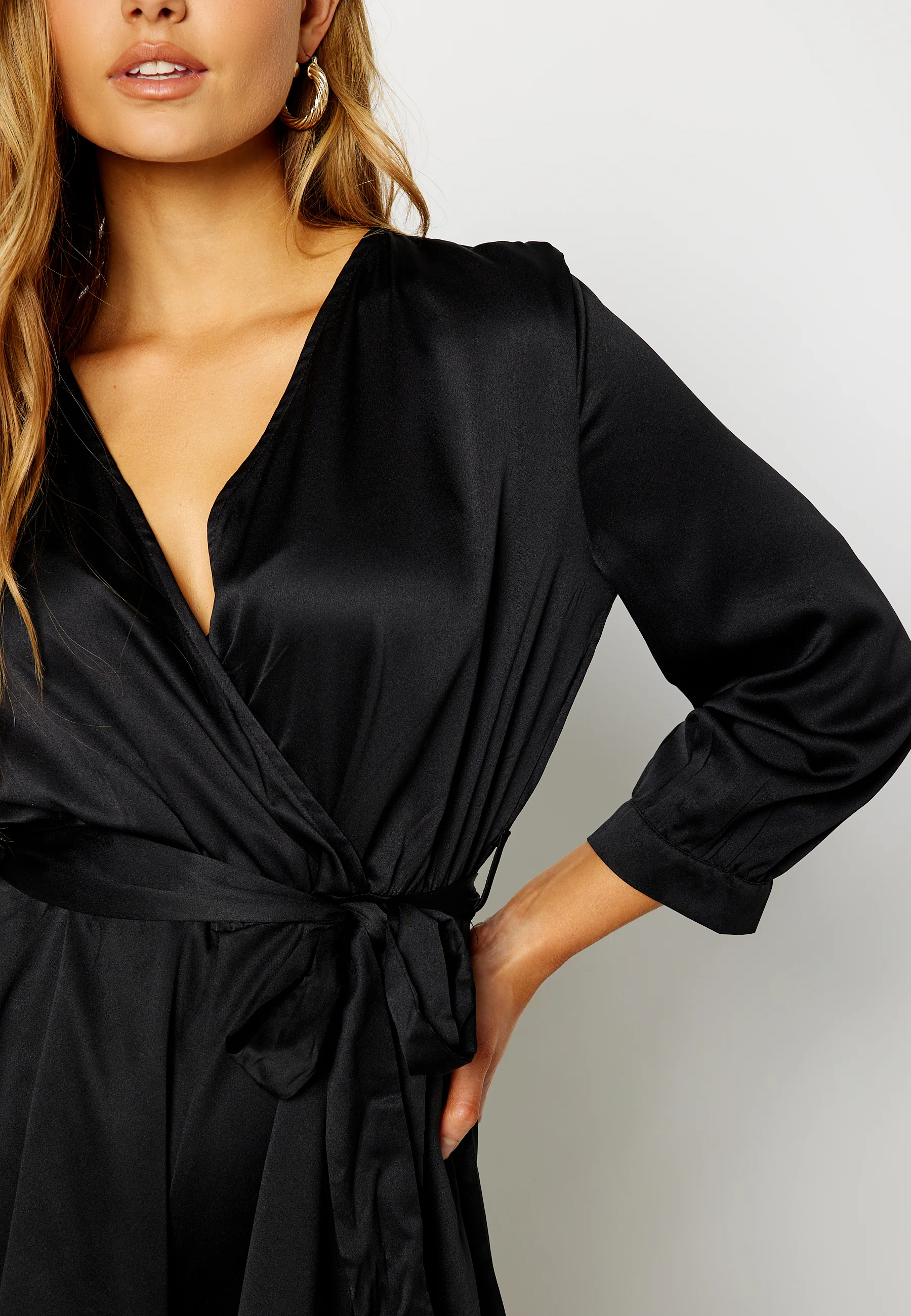 Clara 3/4 Wrap Playsuit - Image 5