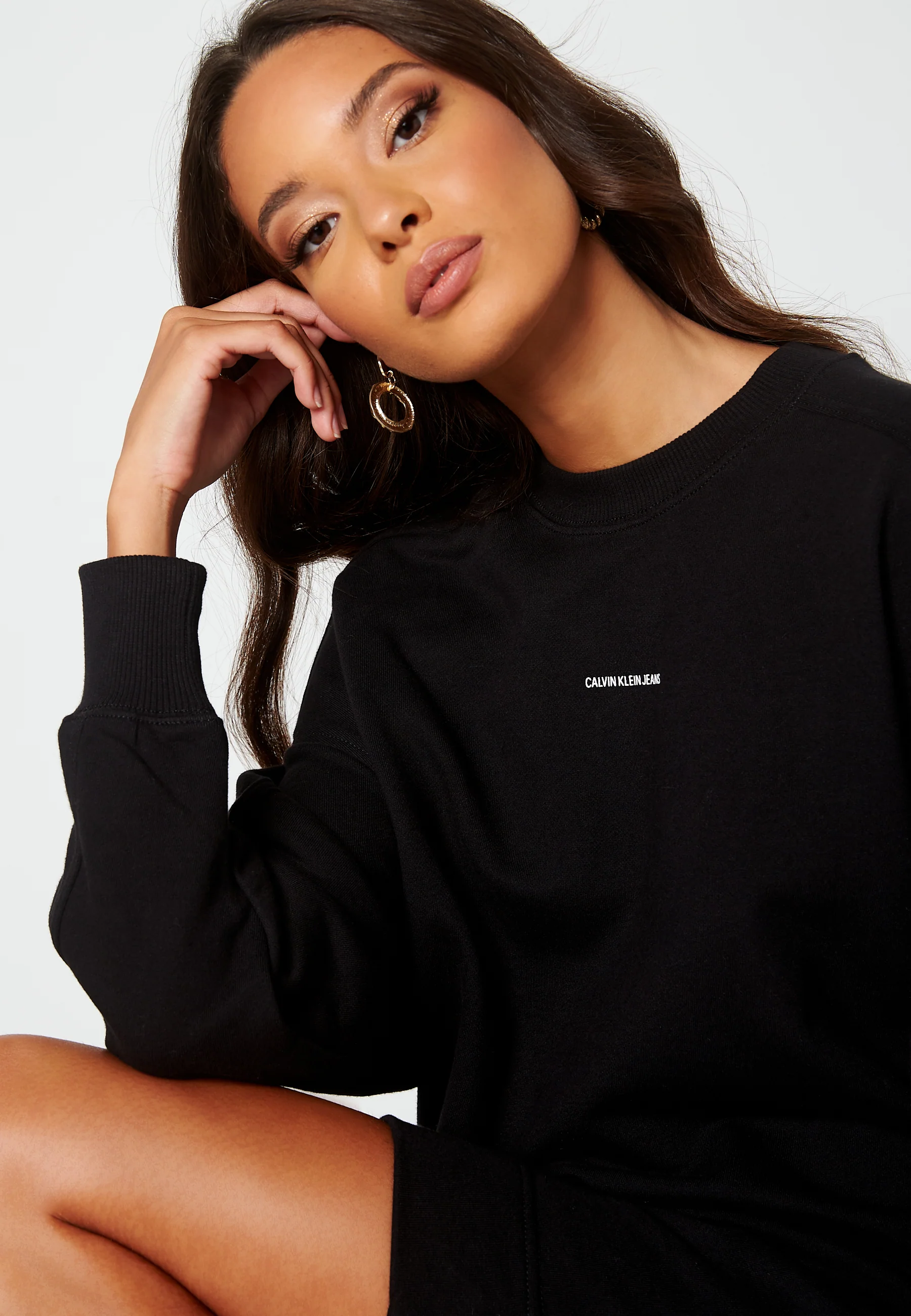 Crew Neck Dress - Image 4