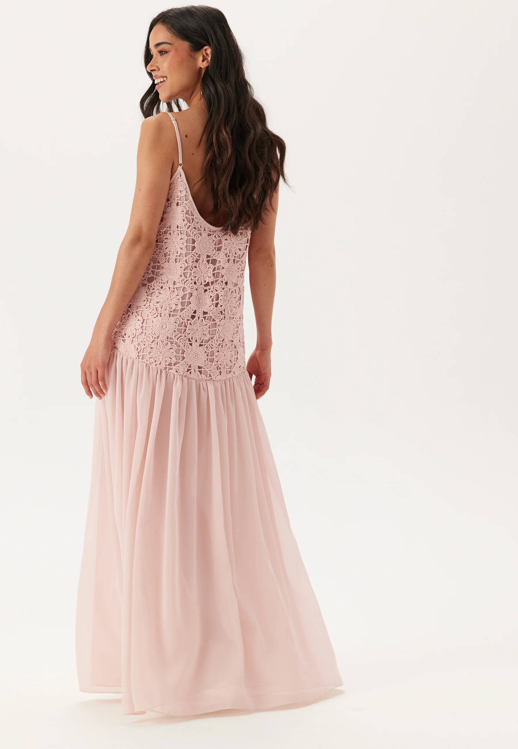 Crochet Bodice Maxi Dress - Image 2
