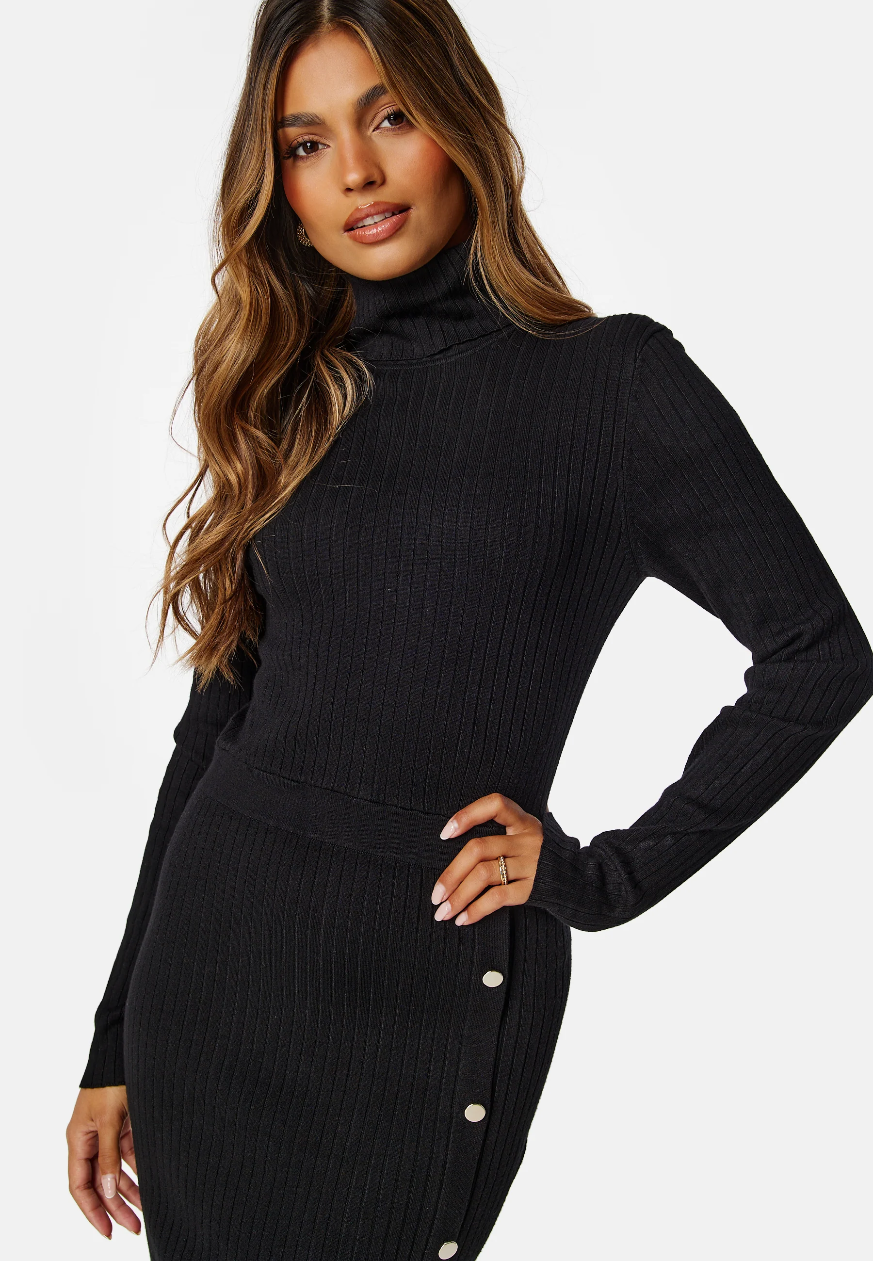 Dania Button Dress - Image 4