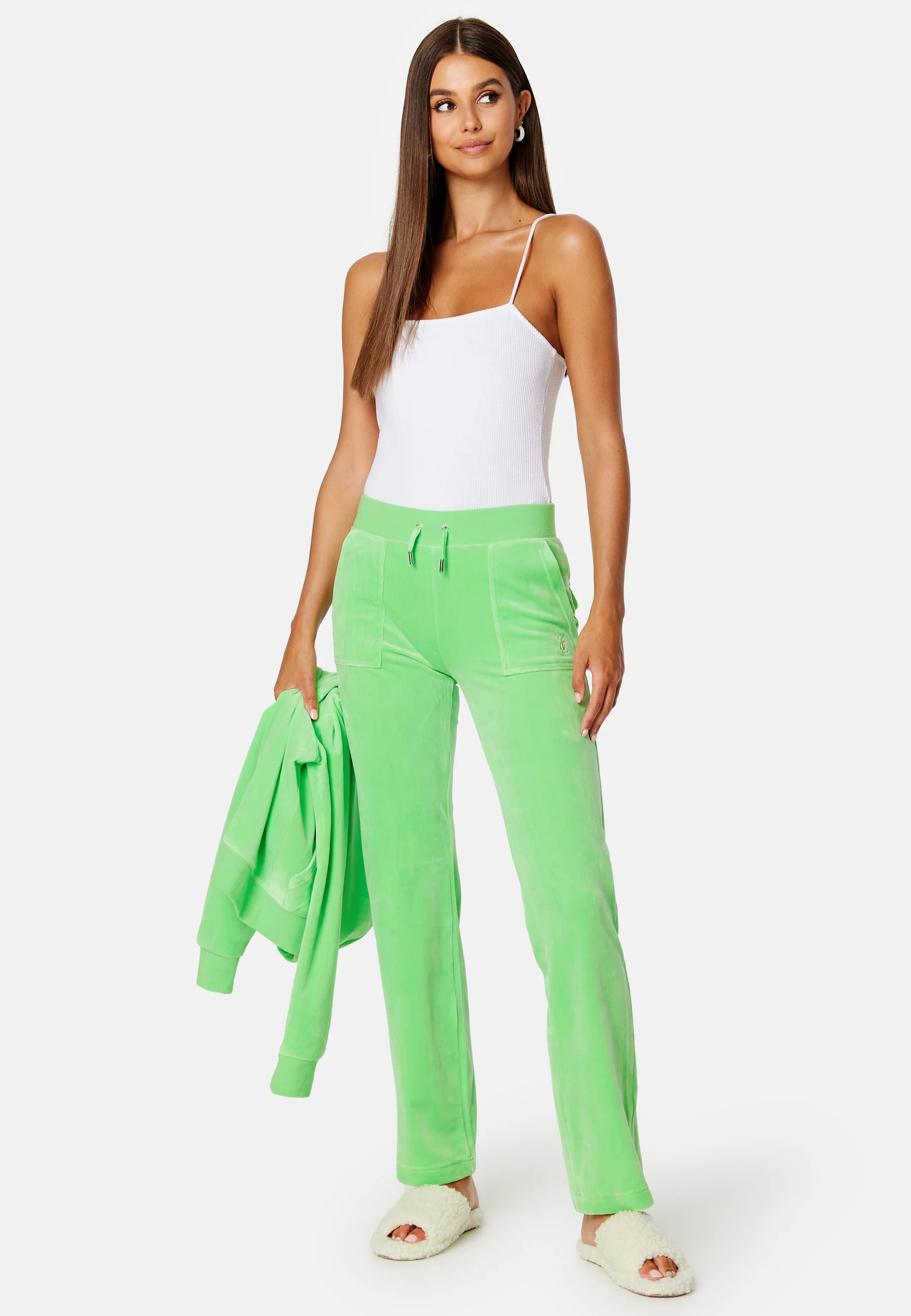 Del Ray Classic Velour Pant