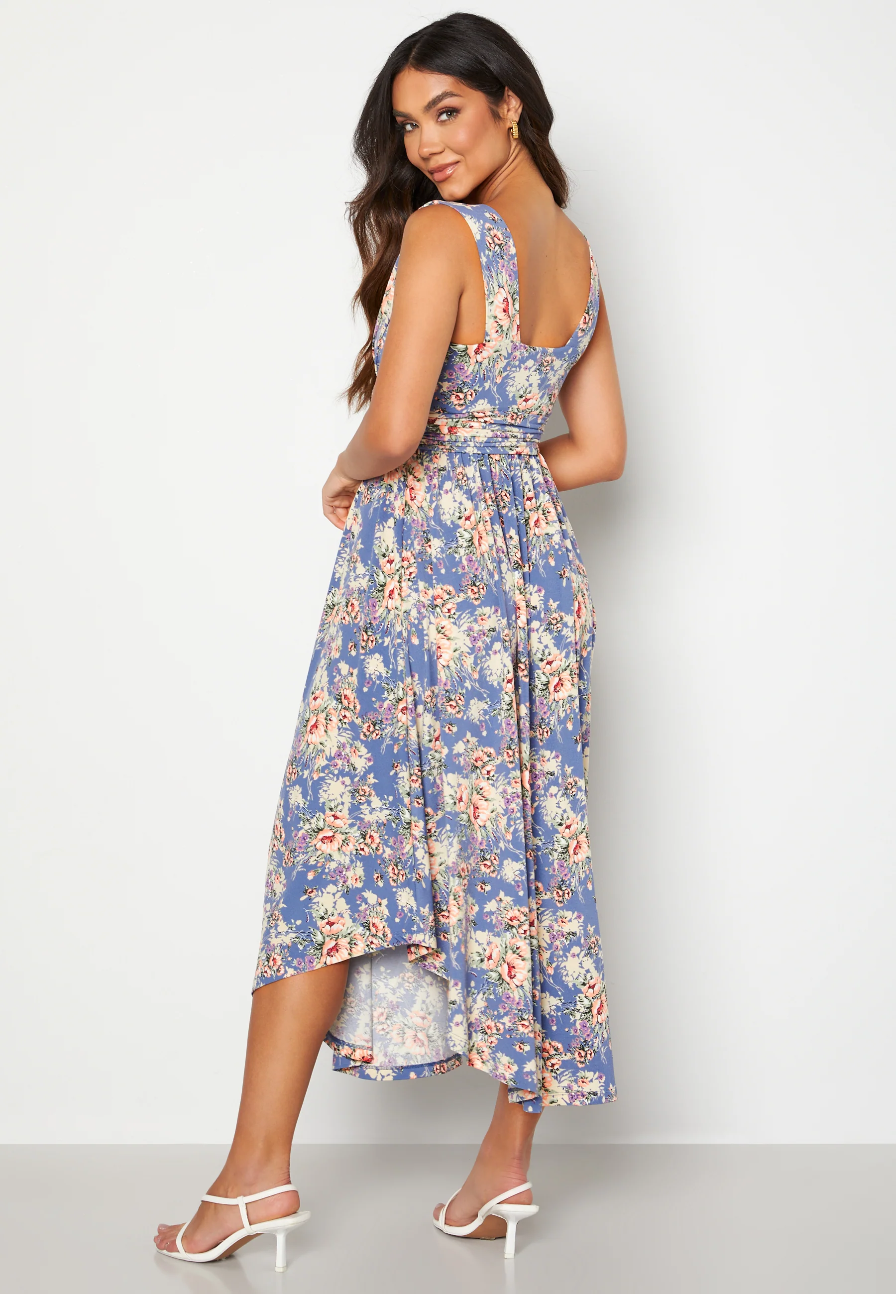 Draped Soft Midi Dress - Image 2