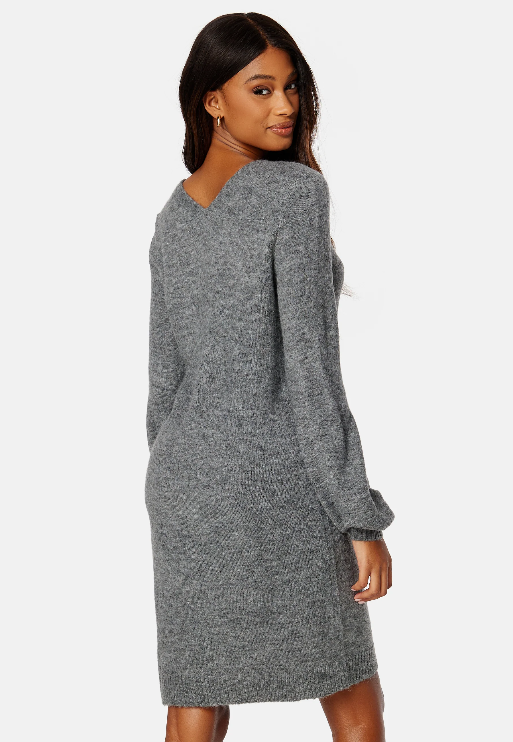 Elanora L/S V-Neck Dress - Image 3