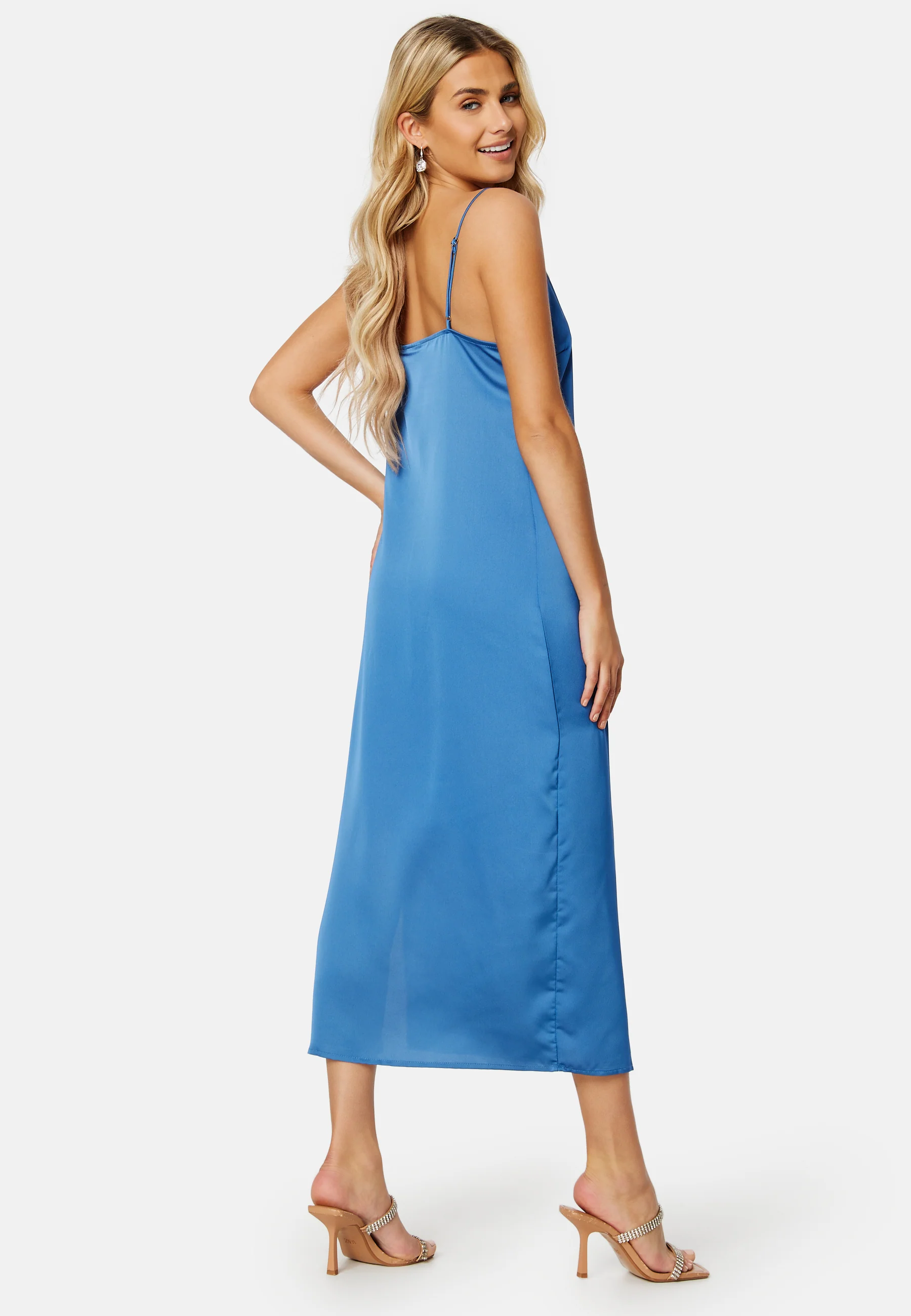 Ellette Satin Dress - Image 2