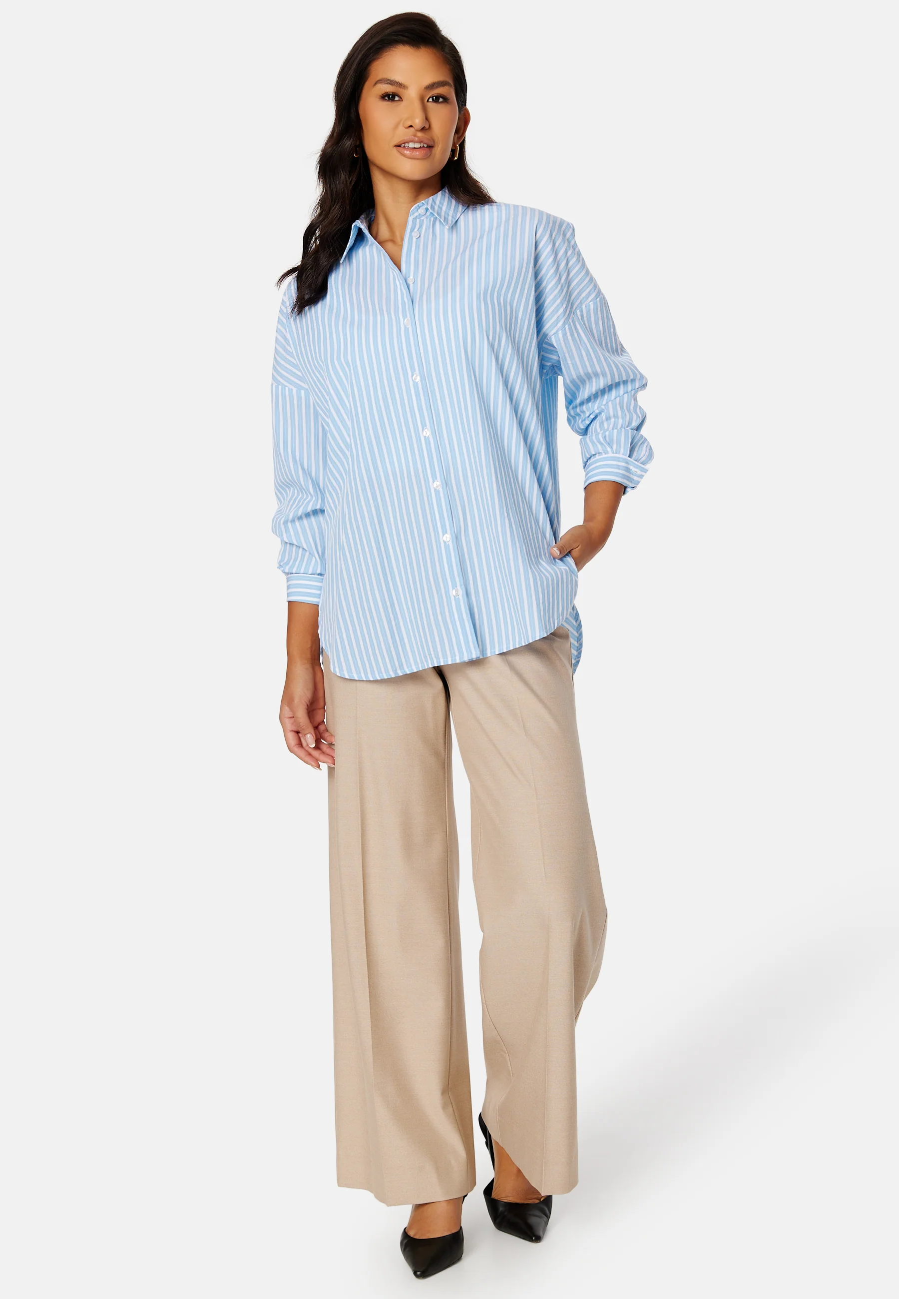 Emma-Sanni LS Striped Shirt - Image 4