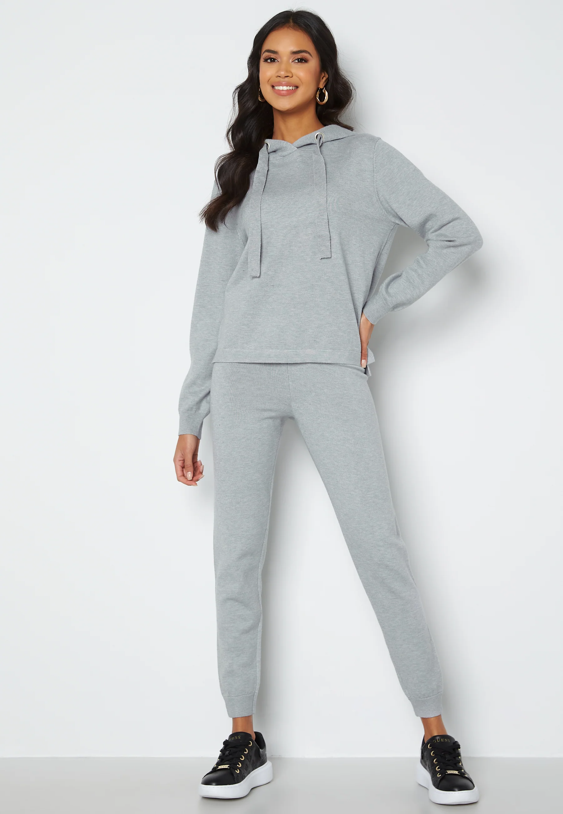Fame LS Hoodie Knit - Image 3