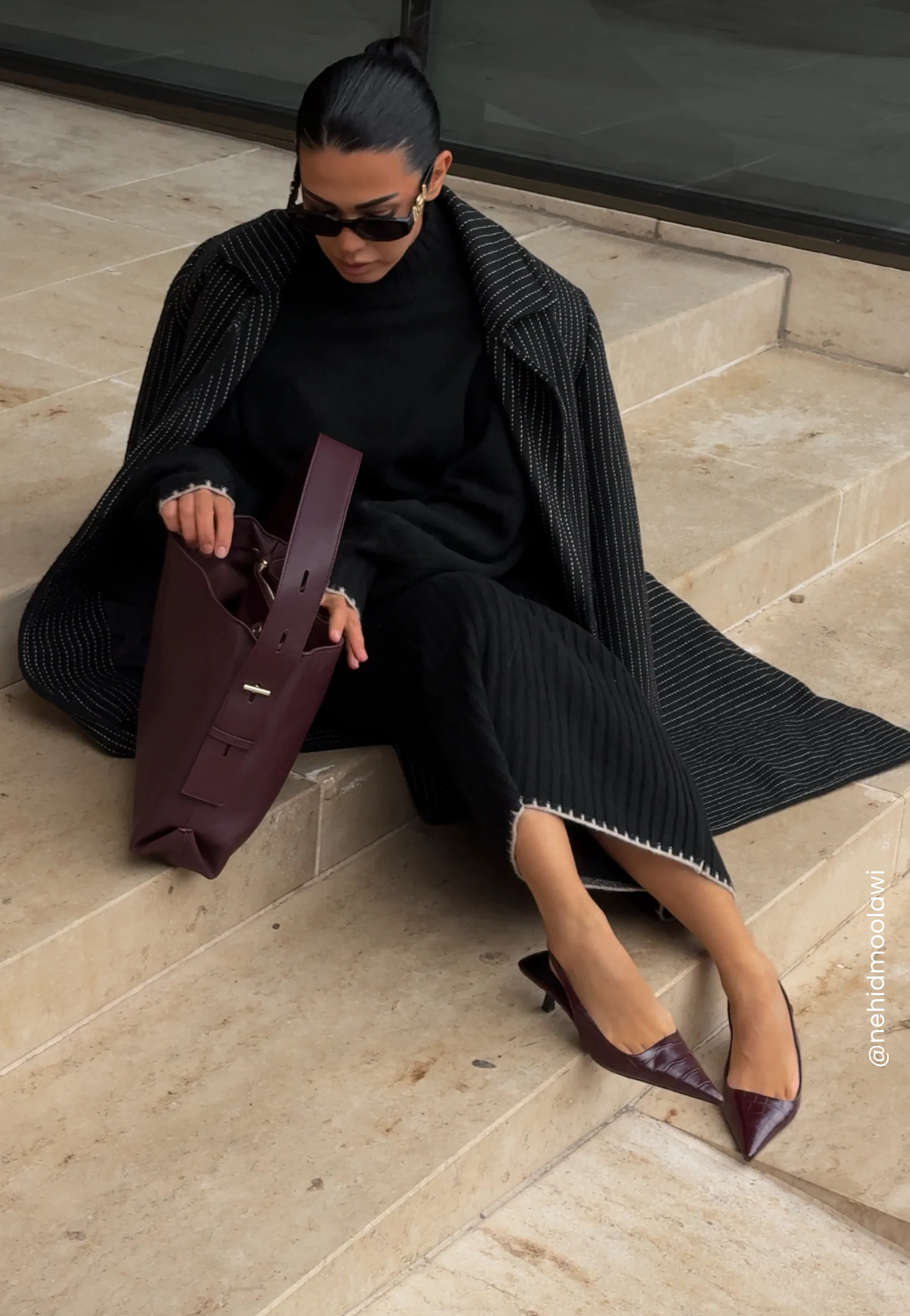 Faux Leather Tote Bag