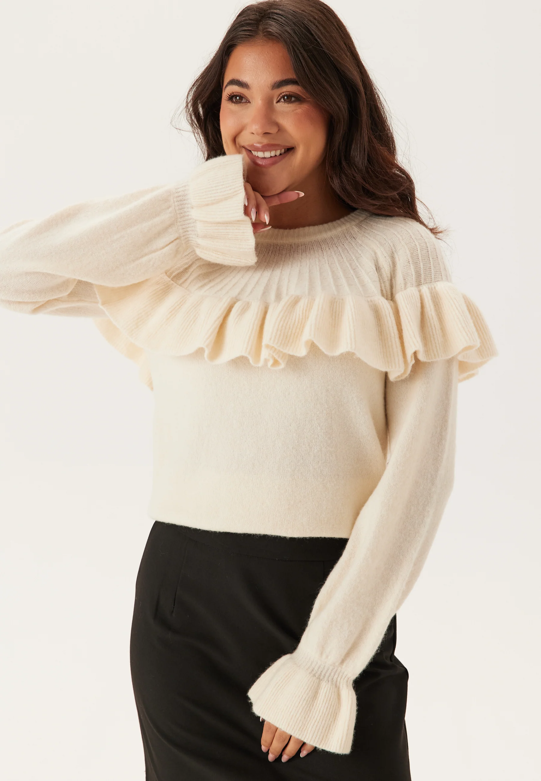 Flounce Sweater