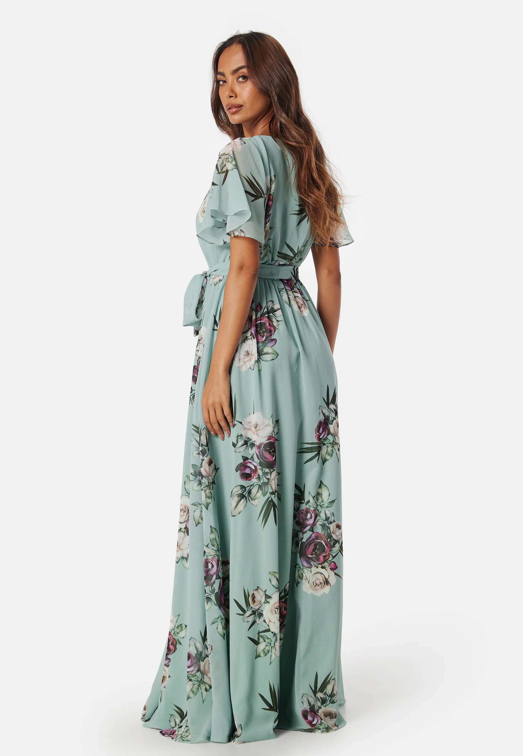 Flutter Floral Maxi Dress - Image 2