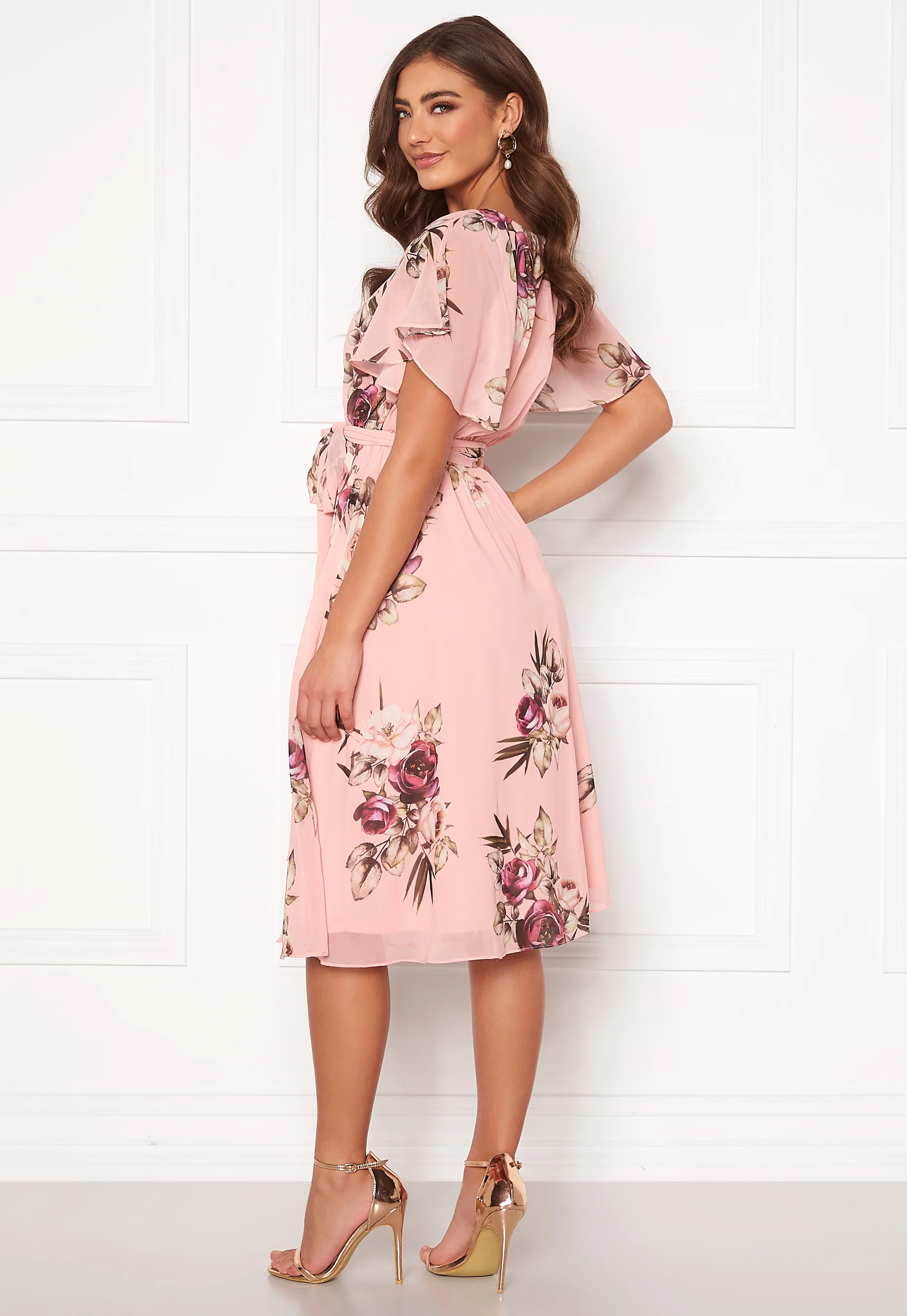 Flutter Floral Midi Dress - Image 2