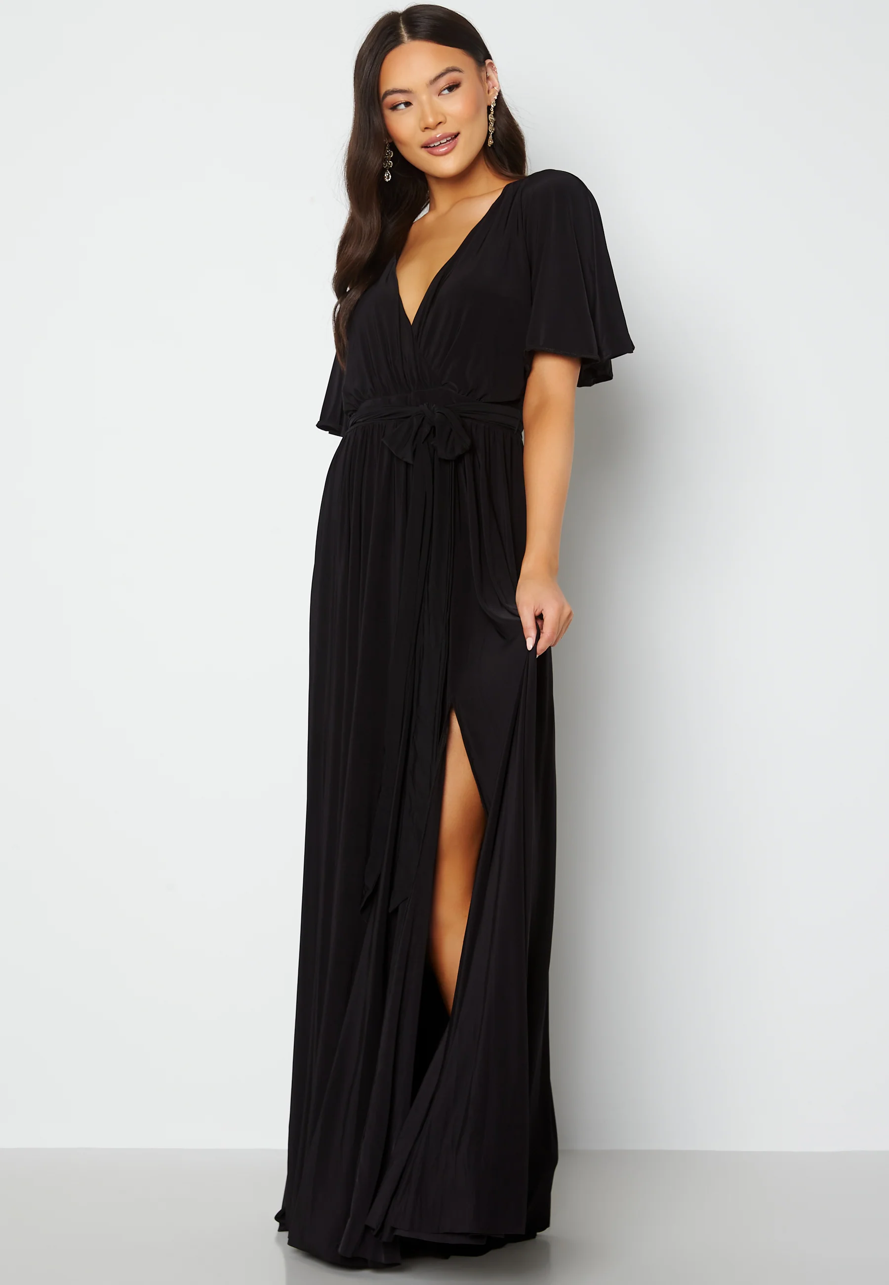 Flutter Sleeve Maxi Dress - Image 2