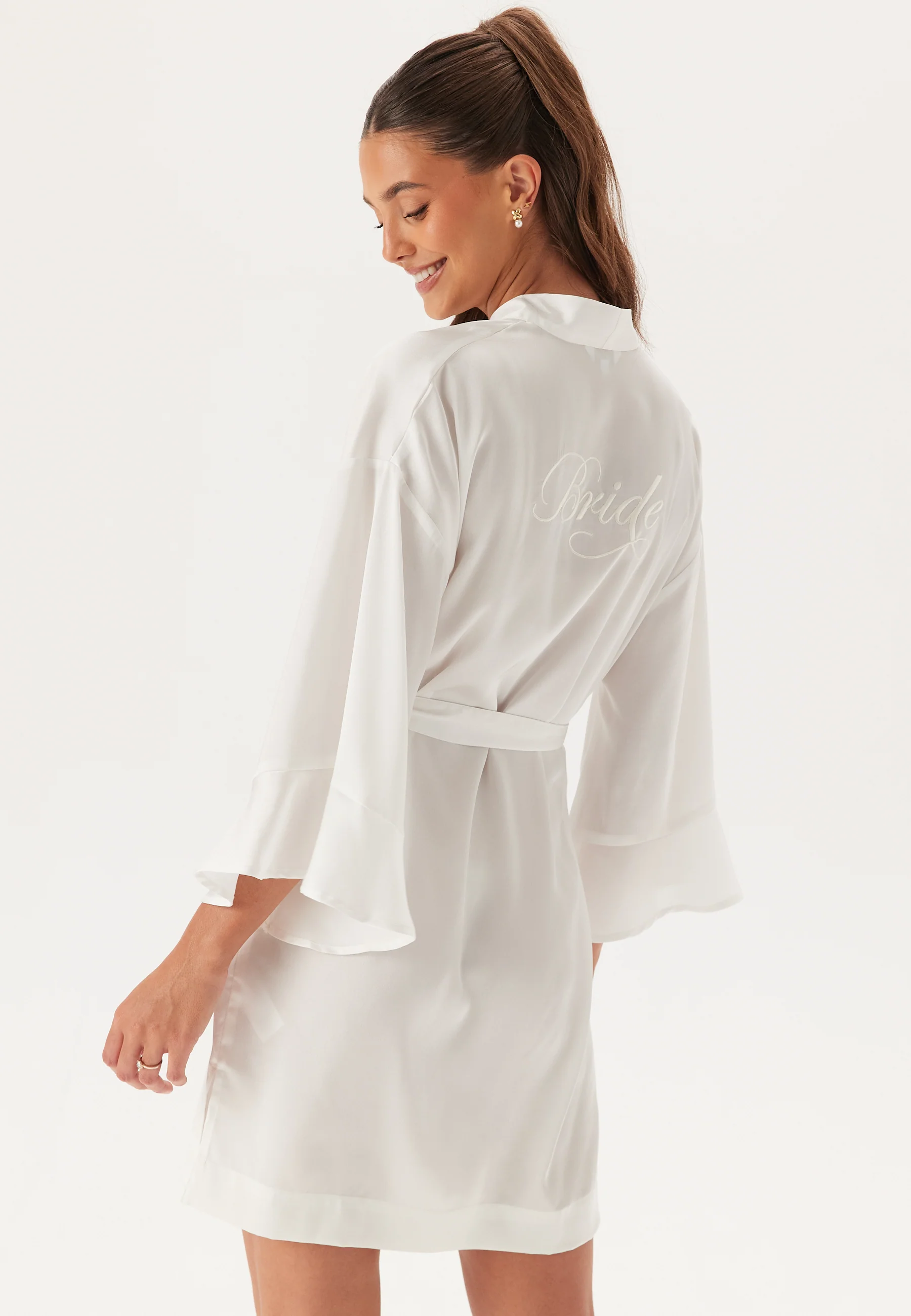 Frill Bride Robe - Image 3