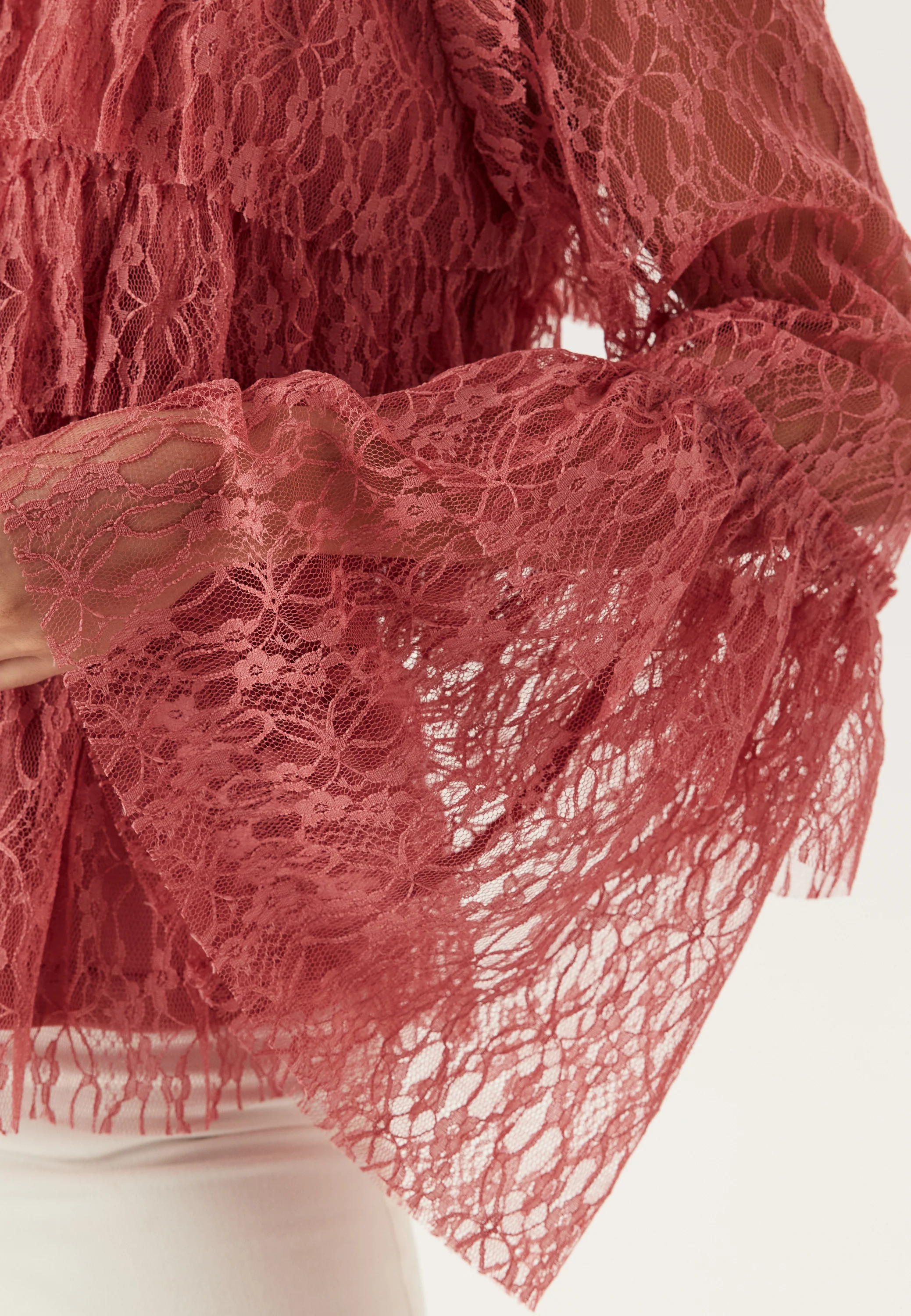 Frill Lace Blouse - Image 7