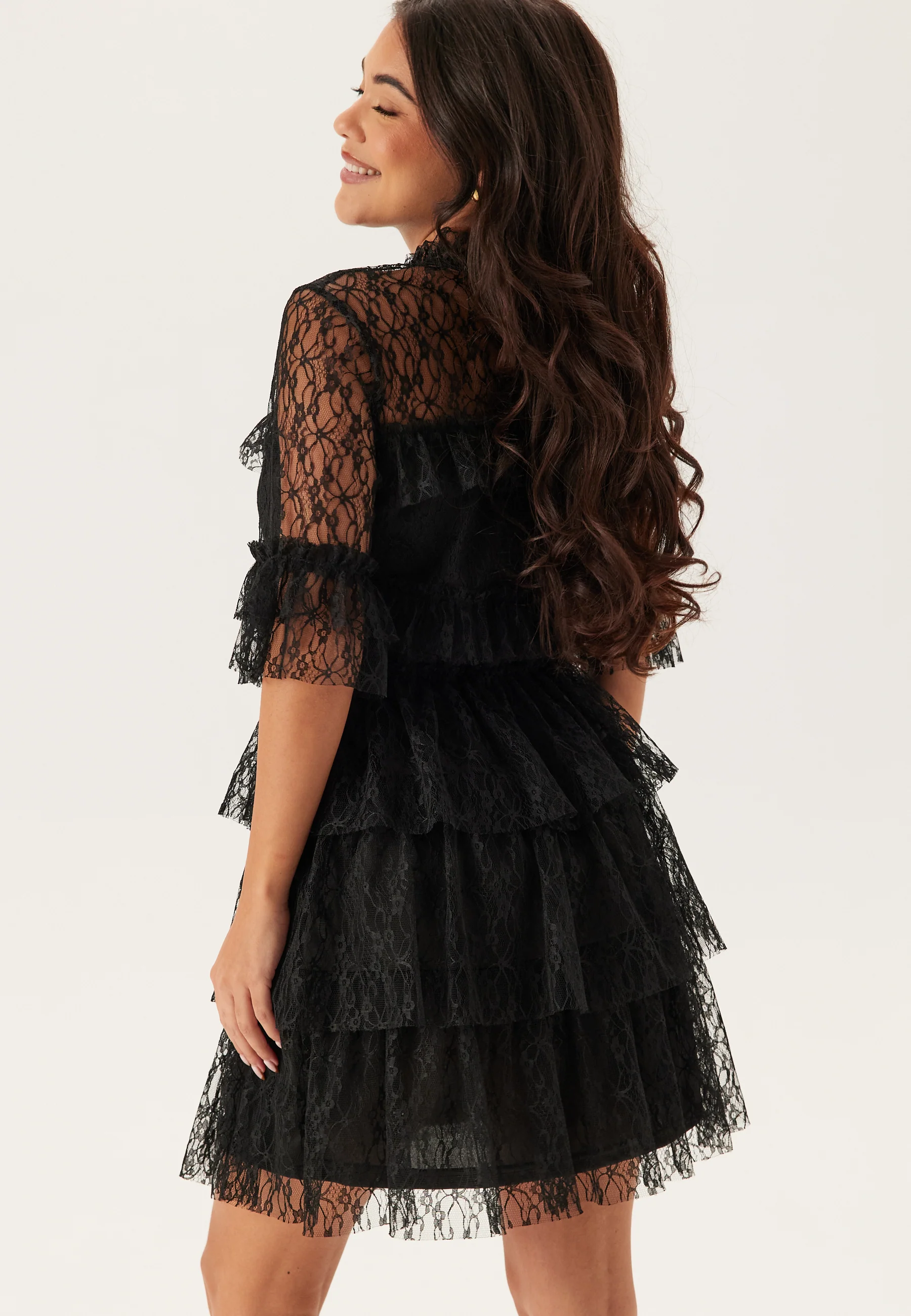 Frill Lace Dress - Image 2