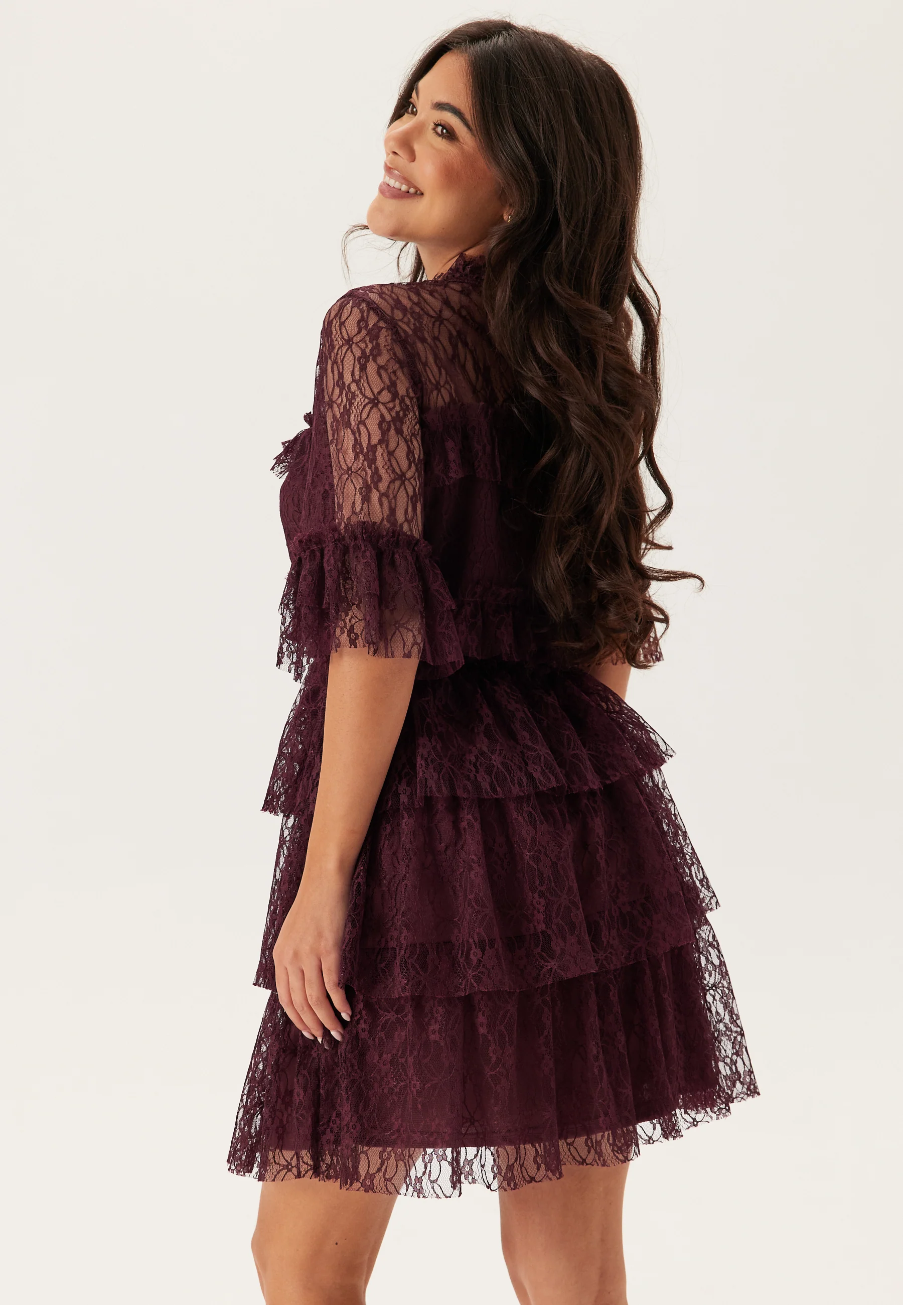 Frill Lace Dress - Image 2