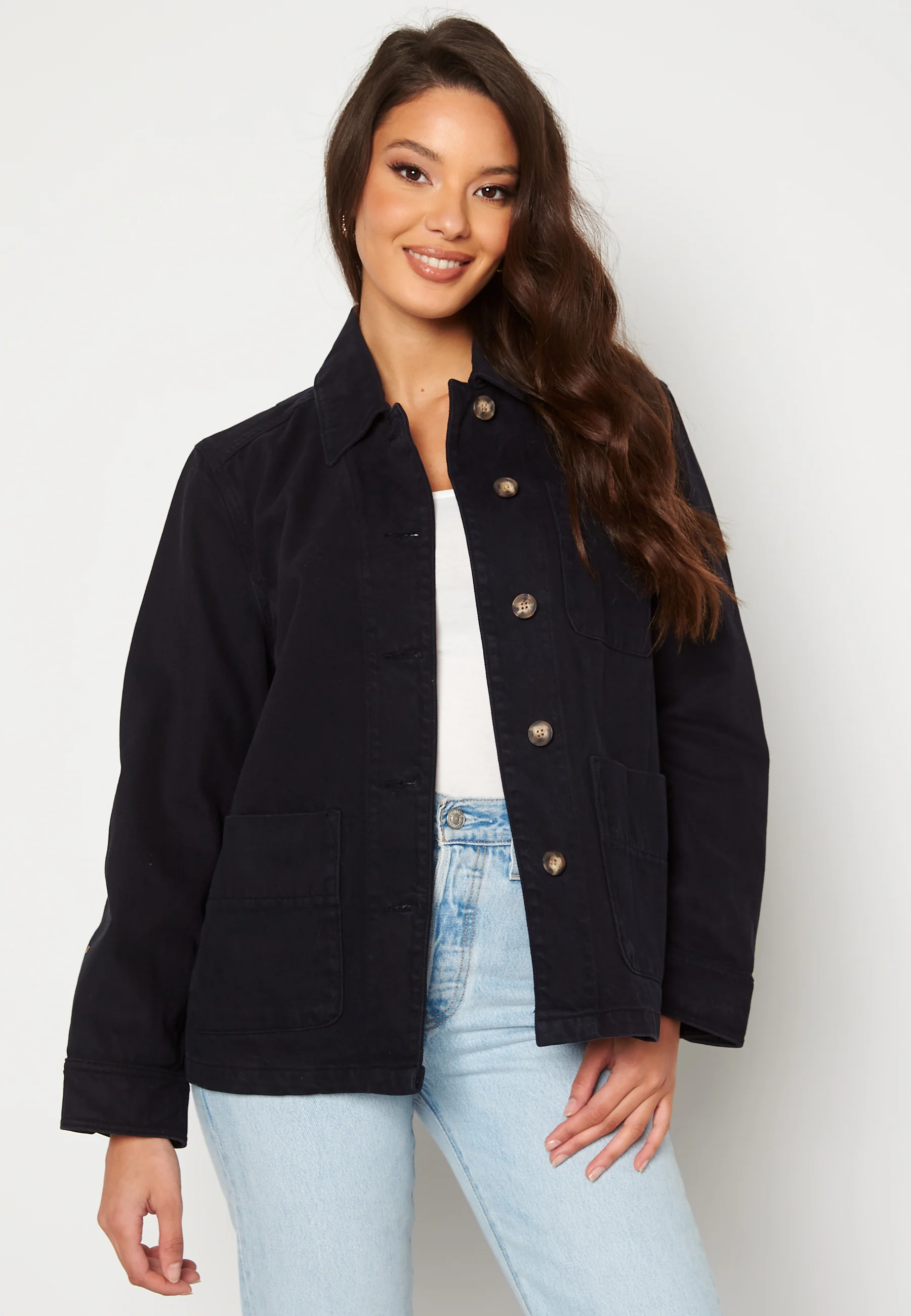 Garment Dyed Shirt Jacket