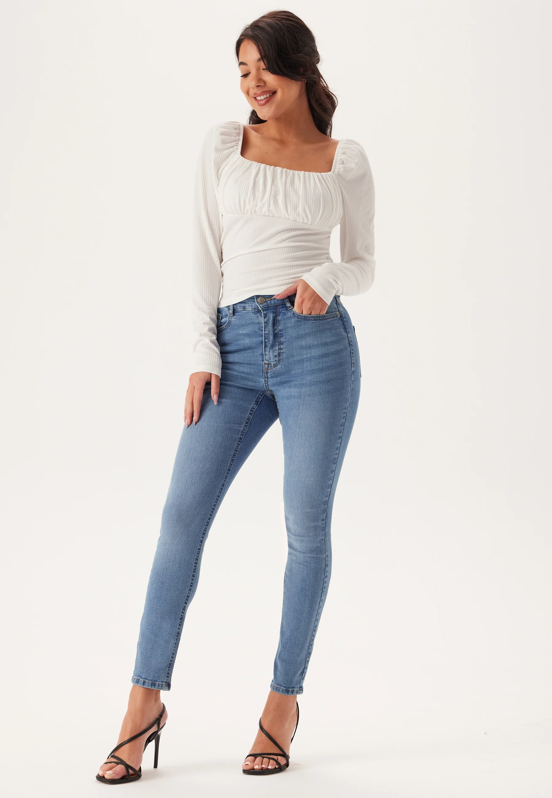 High Ankle Superstretch Jeans - Image 2
