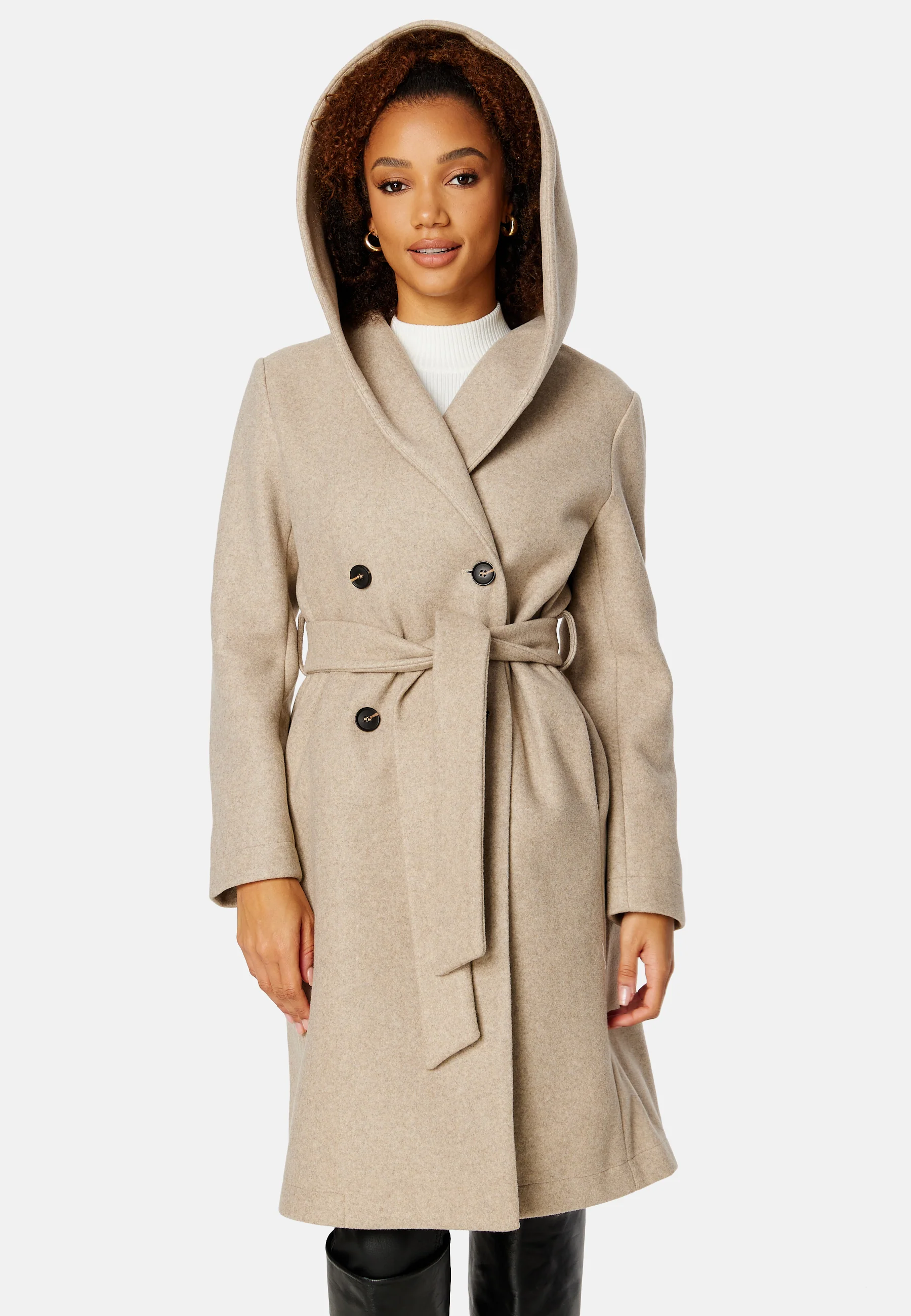 Hillevi Hooded Coat - Image 6