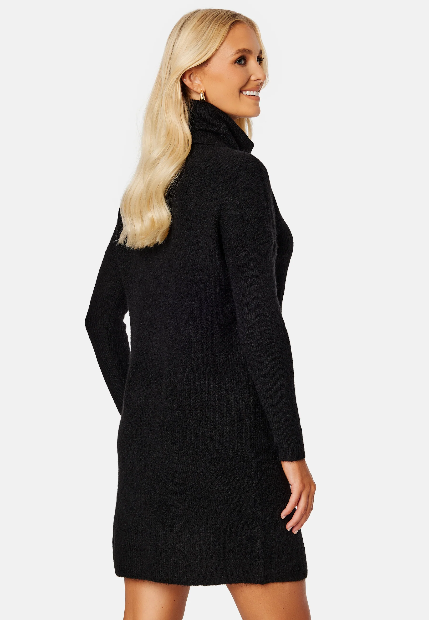 Jana L/S Cowlnck Dress - Image 3