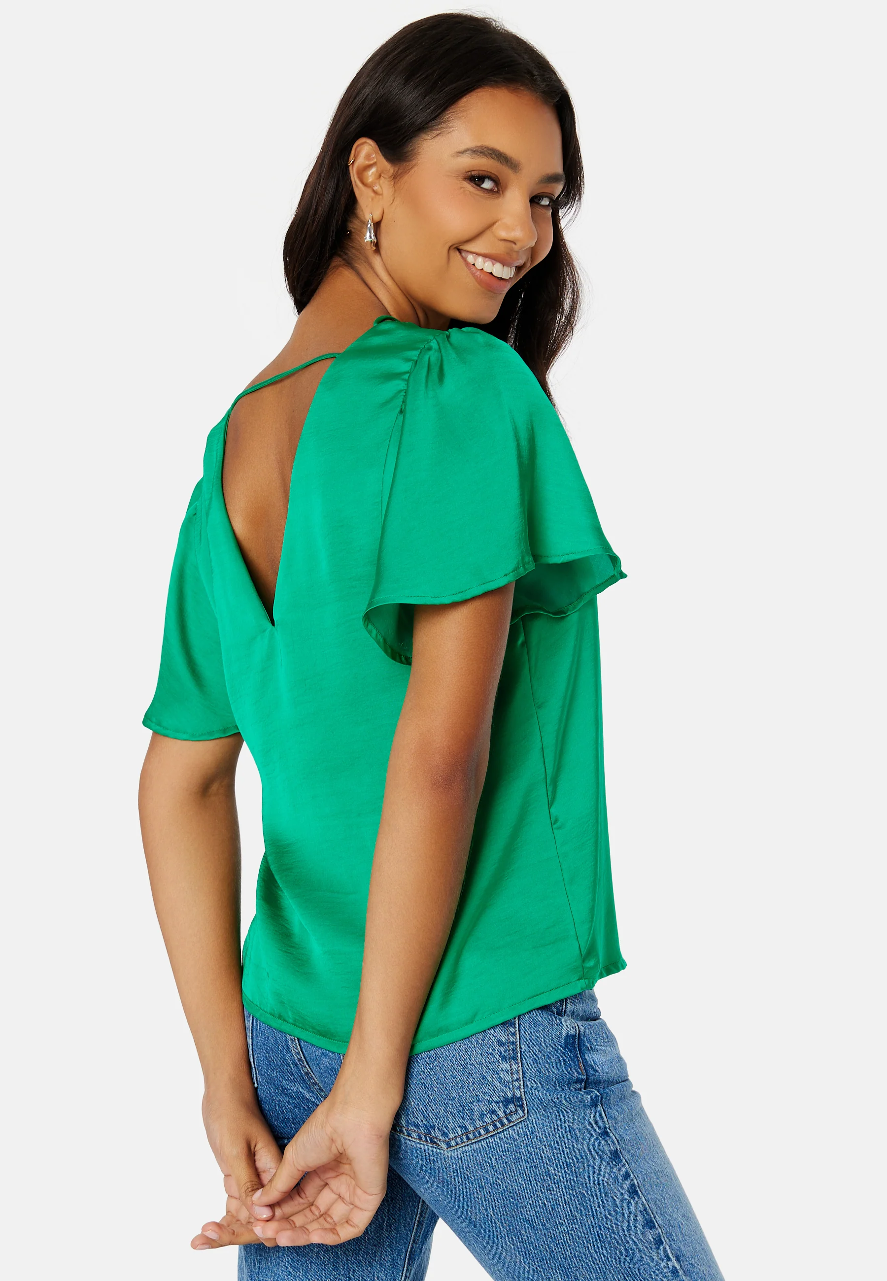 Jane SS V-Neck Top - Image 3