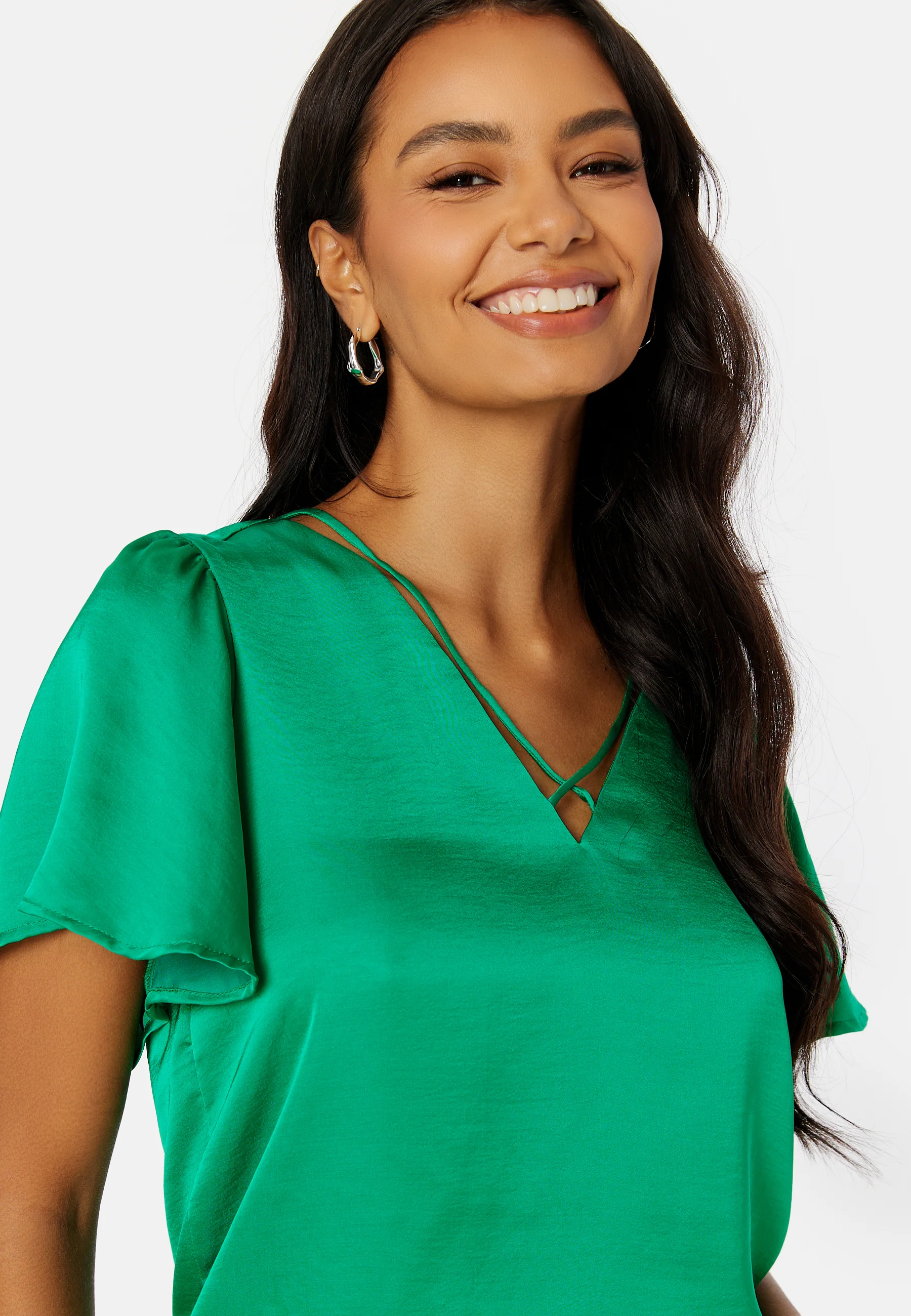 Jane SS V-Neck Top - Image 4