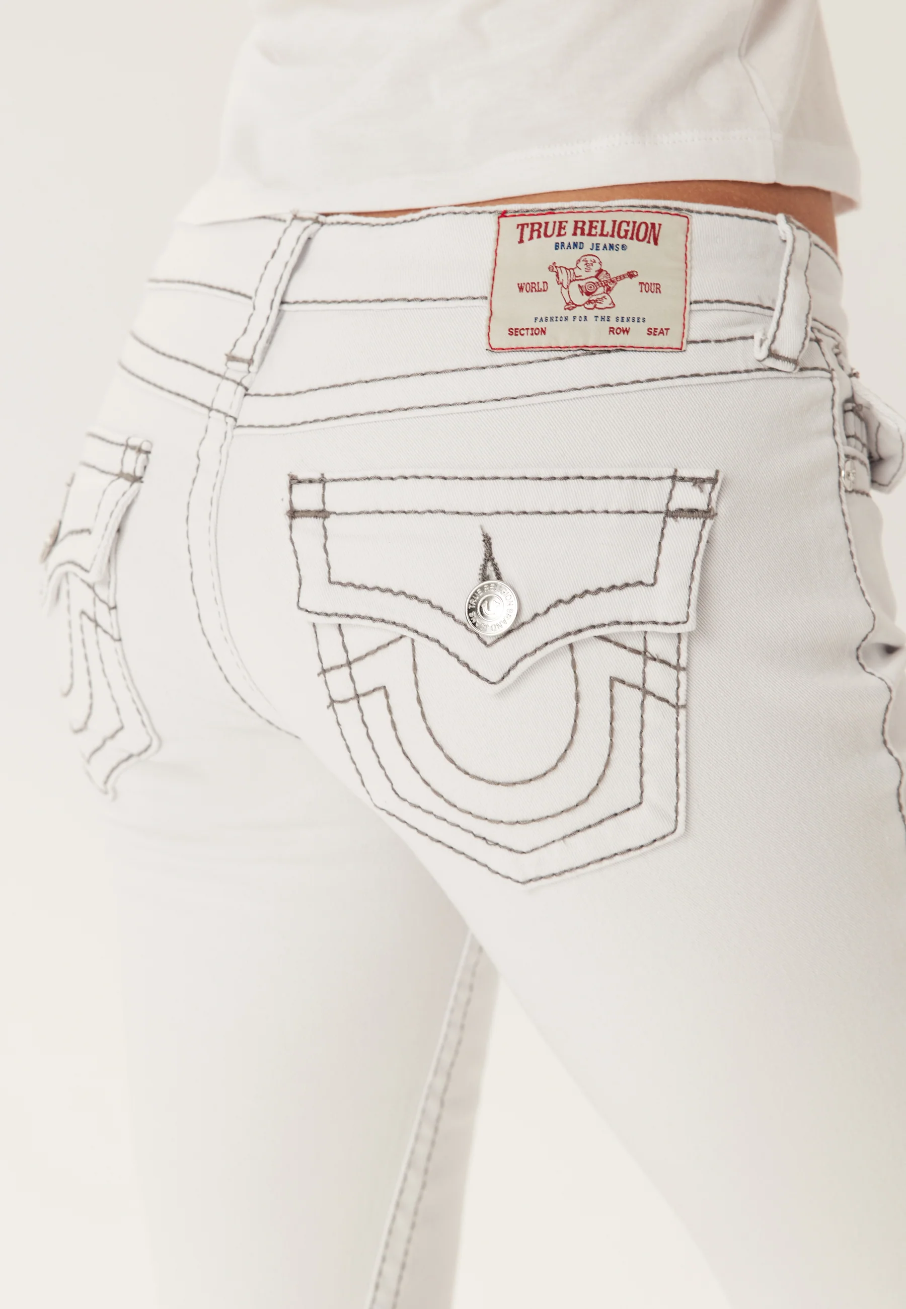 Joey Low Rise Flare Flap Big T - Image 4