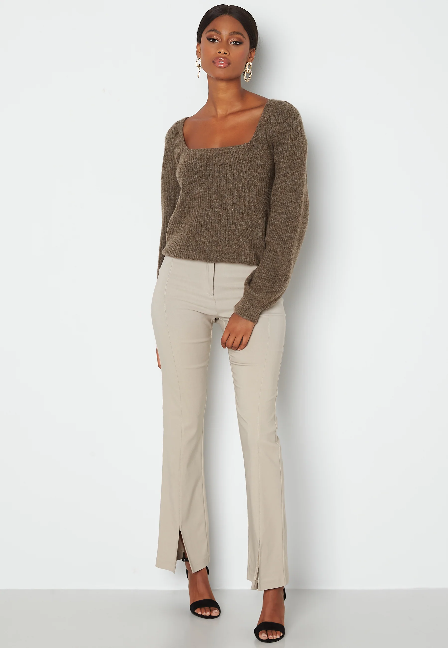 Karinna L/S Squareneck Pullover - Image 2