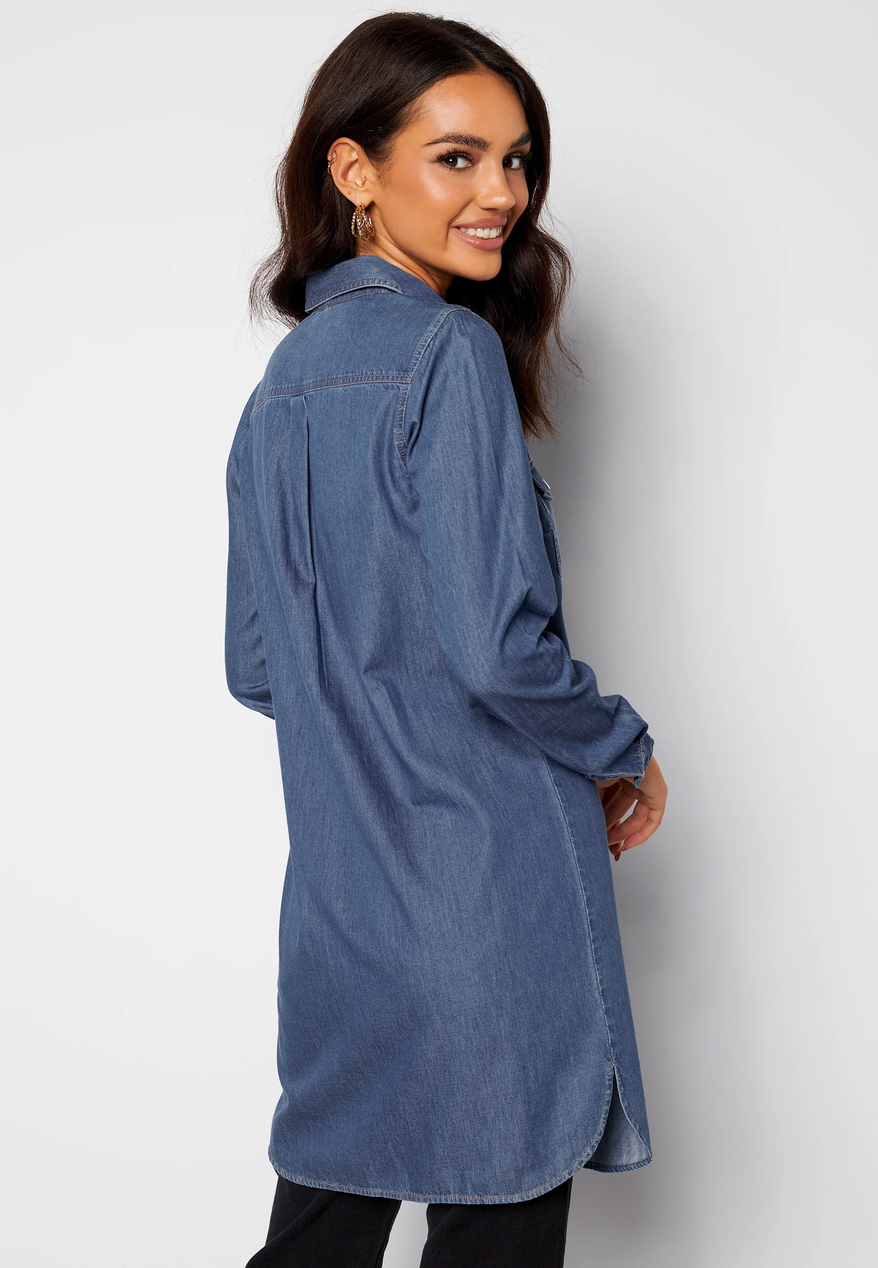 Kathleen long denim shirt - Image 3