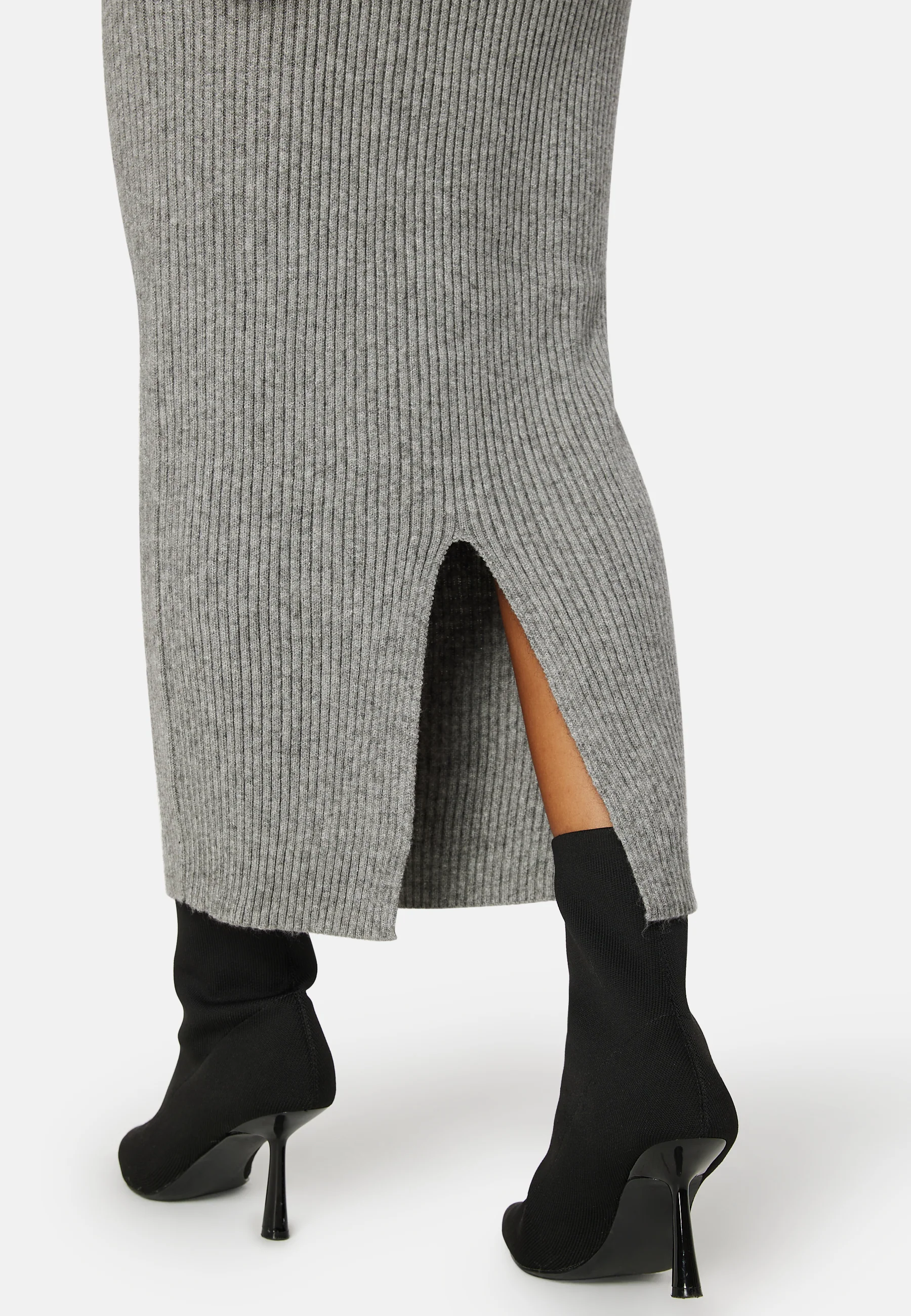 Katia Puff Long Slit Dress - Image 4