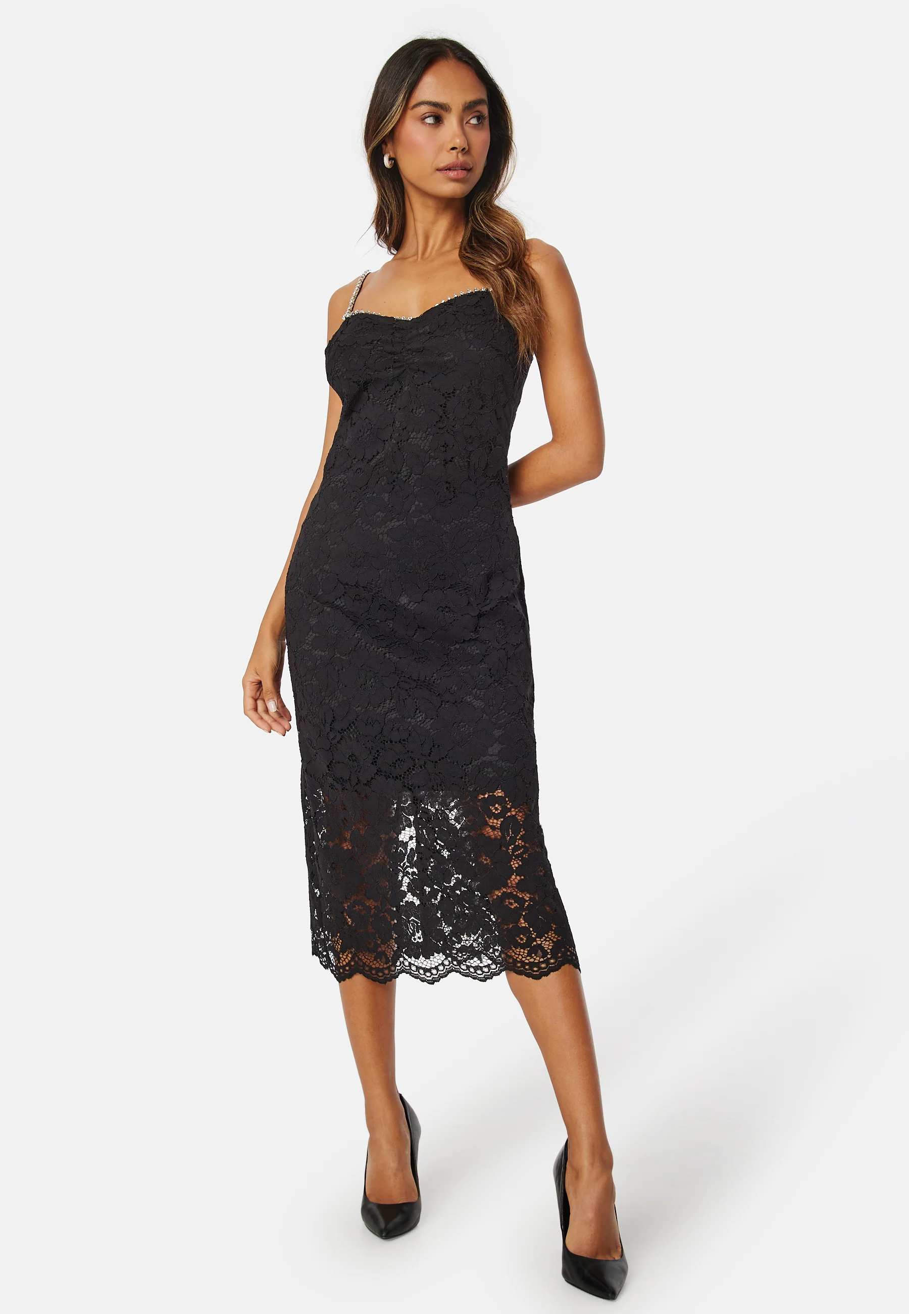 Katja Strap Midi Dress