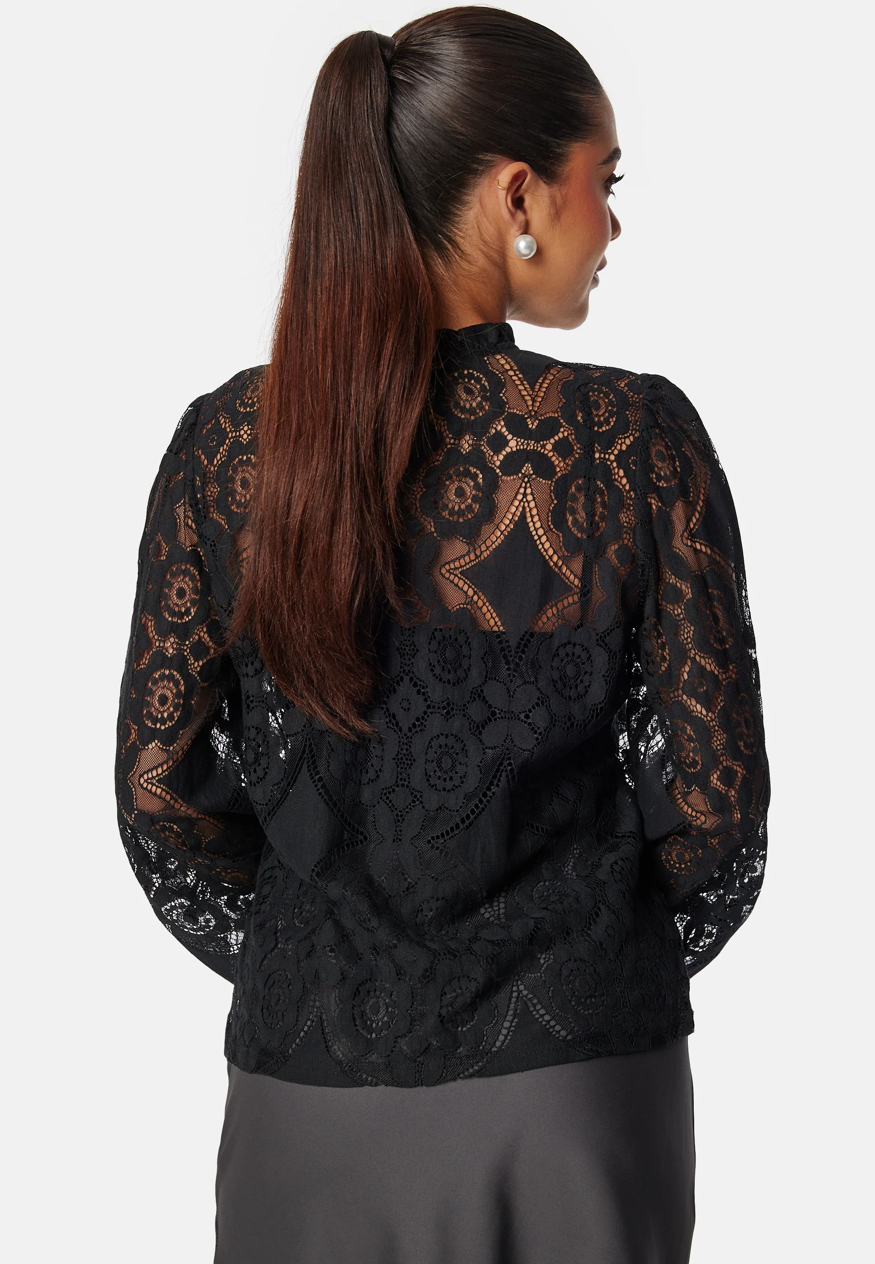 Lace L/S Blouse - Image 3