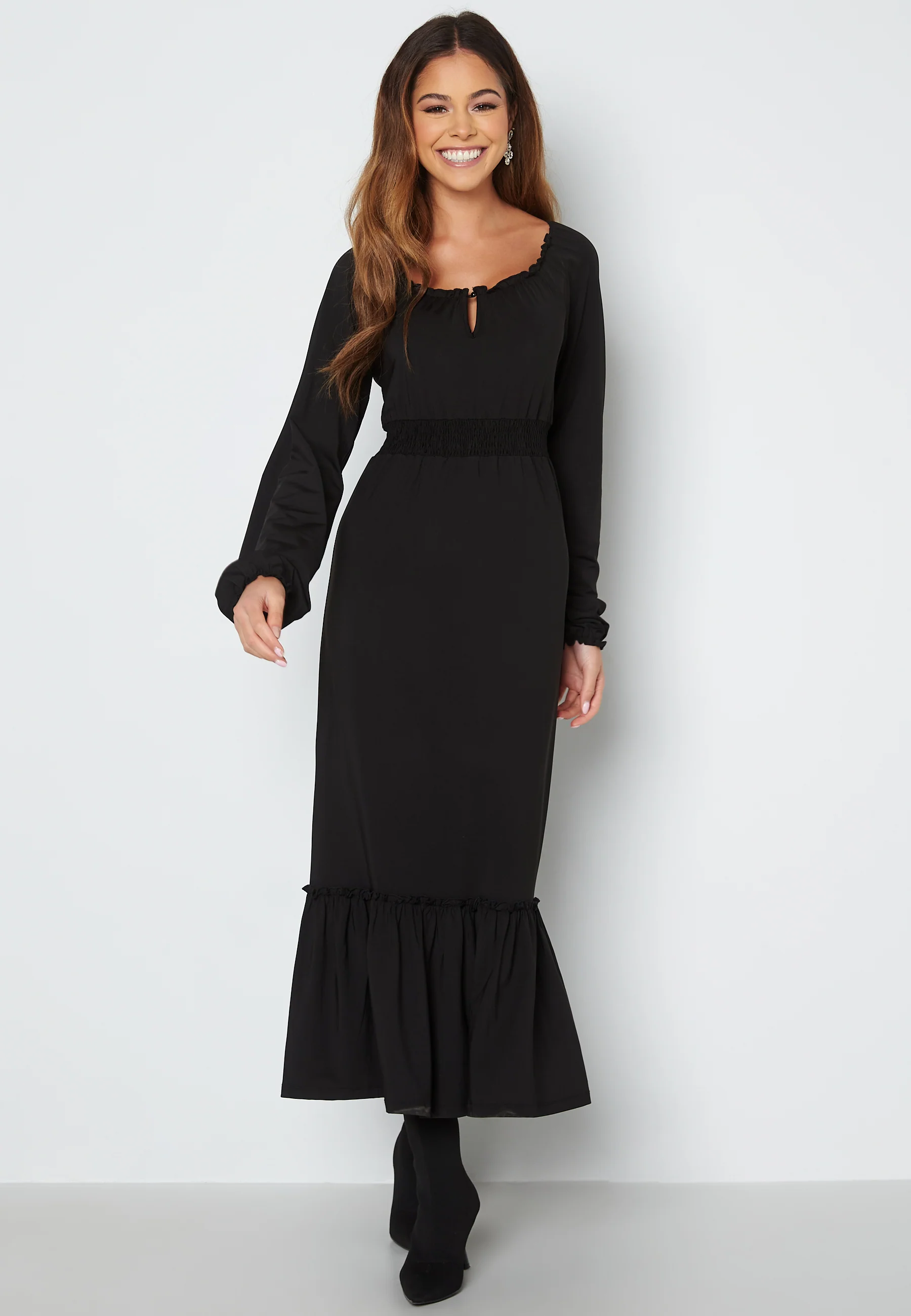 Lacey long sleeve dress