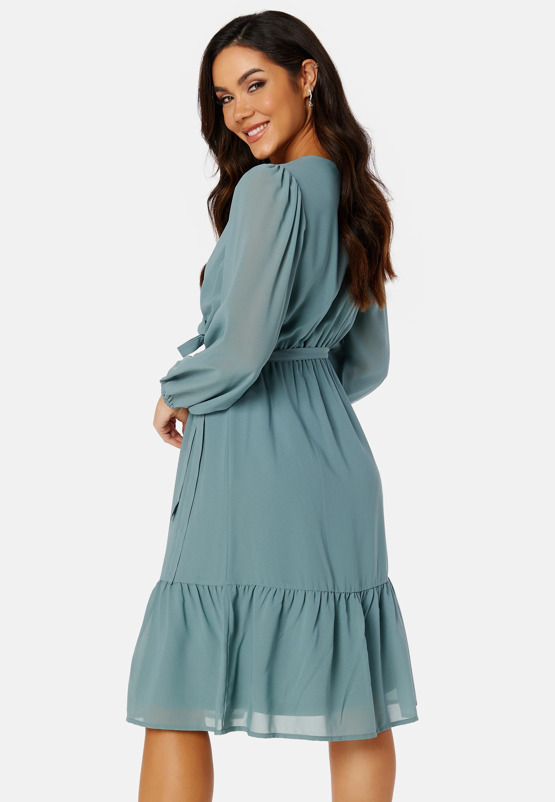 Linn midi Long Sleeve Dress - Image 3