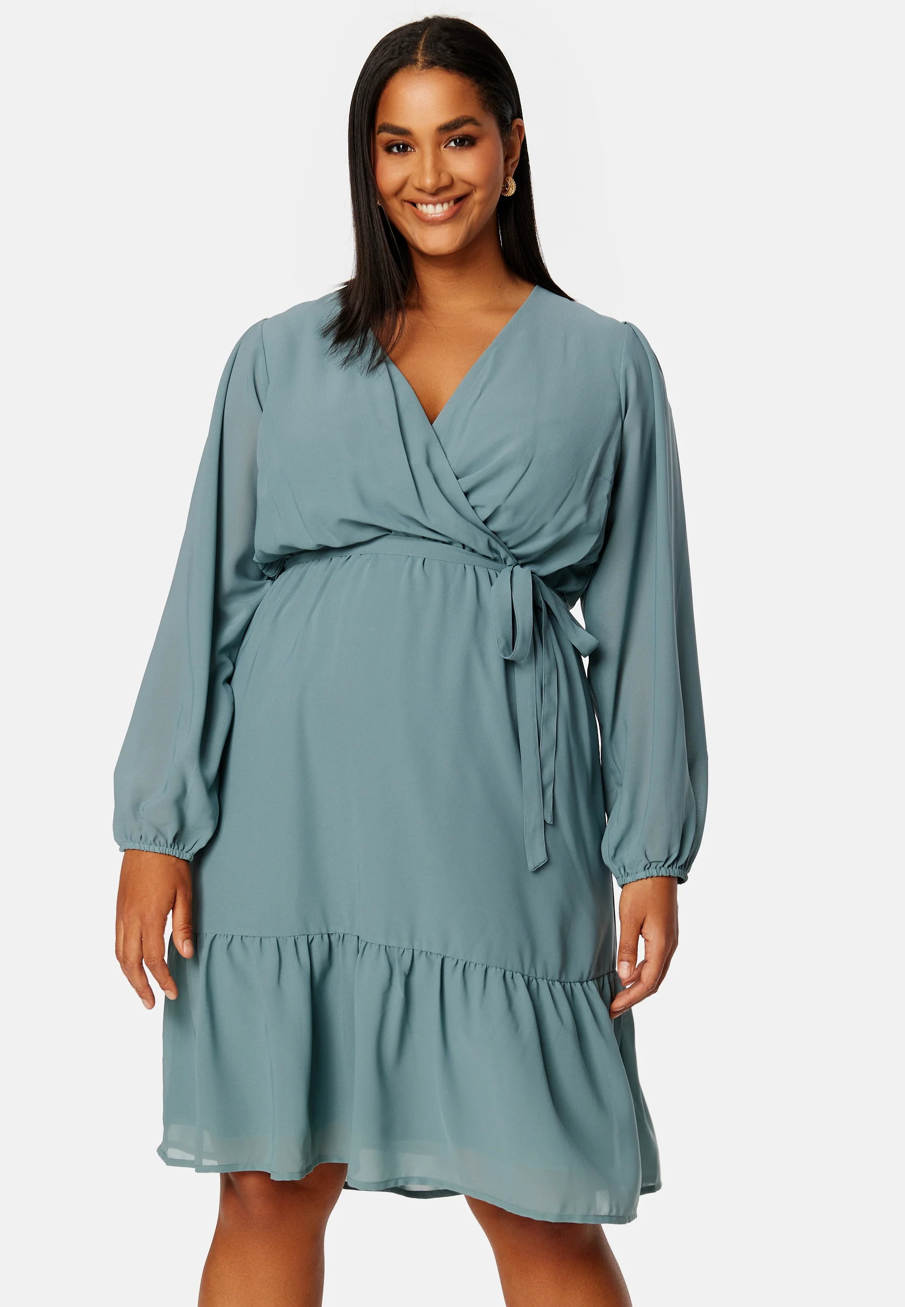 Linn midi Long Sleeve Dress - Image 6