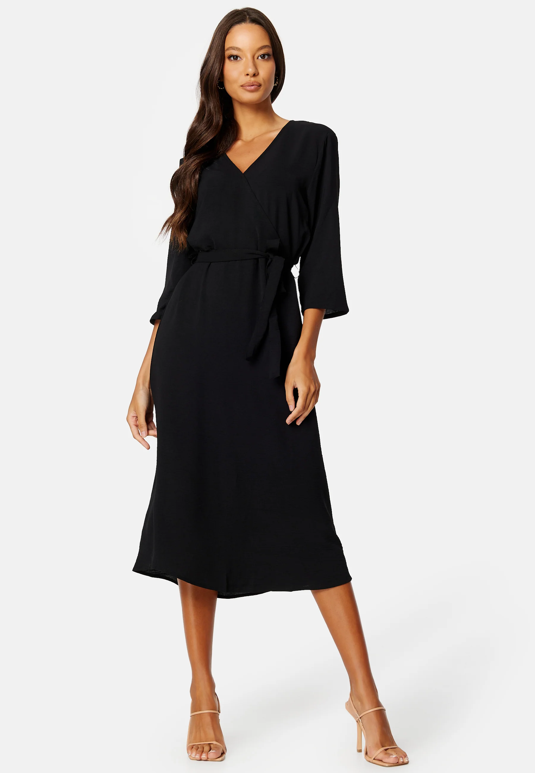 Lion 3/4 Wrap Dress