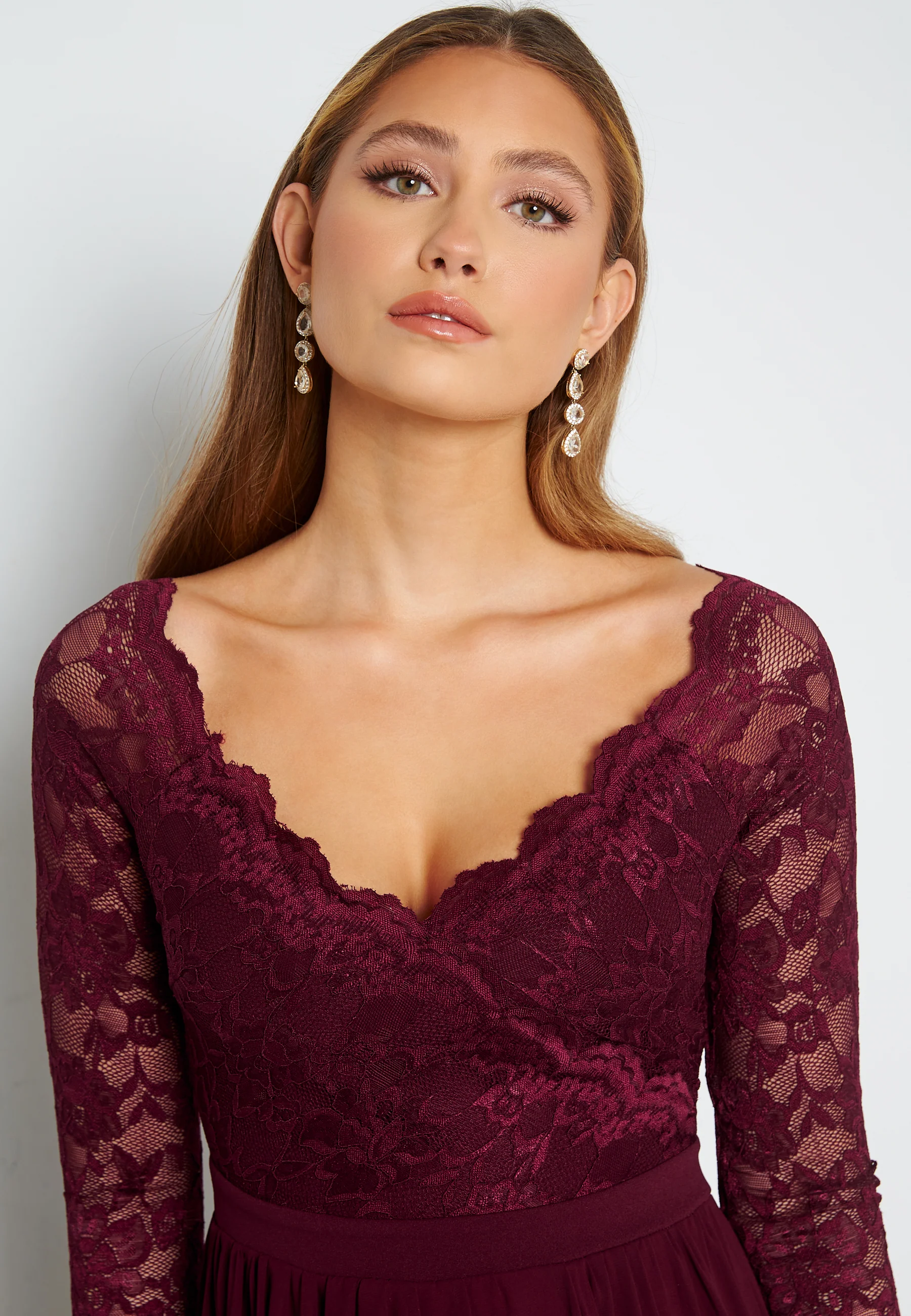 Long Sleeve Floaty Maxi Dress - Image 4